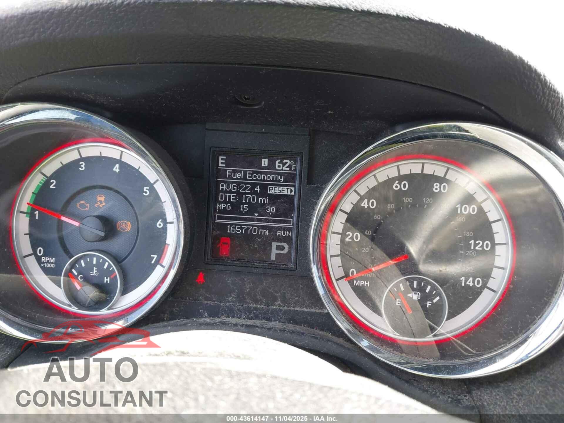 DODGE DURANGO 2013 - 1C4RDJDG3DC614313