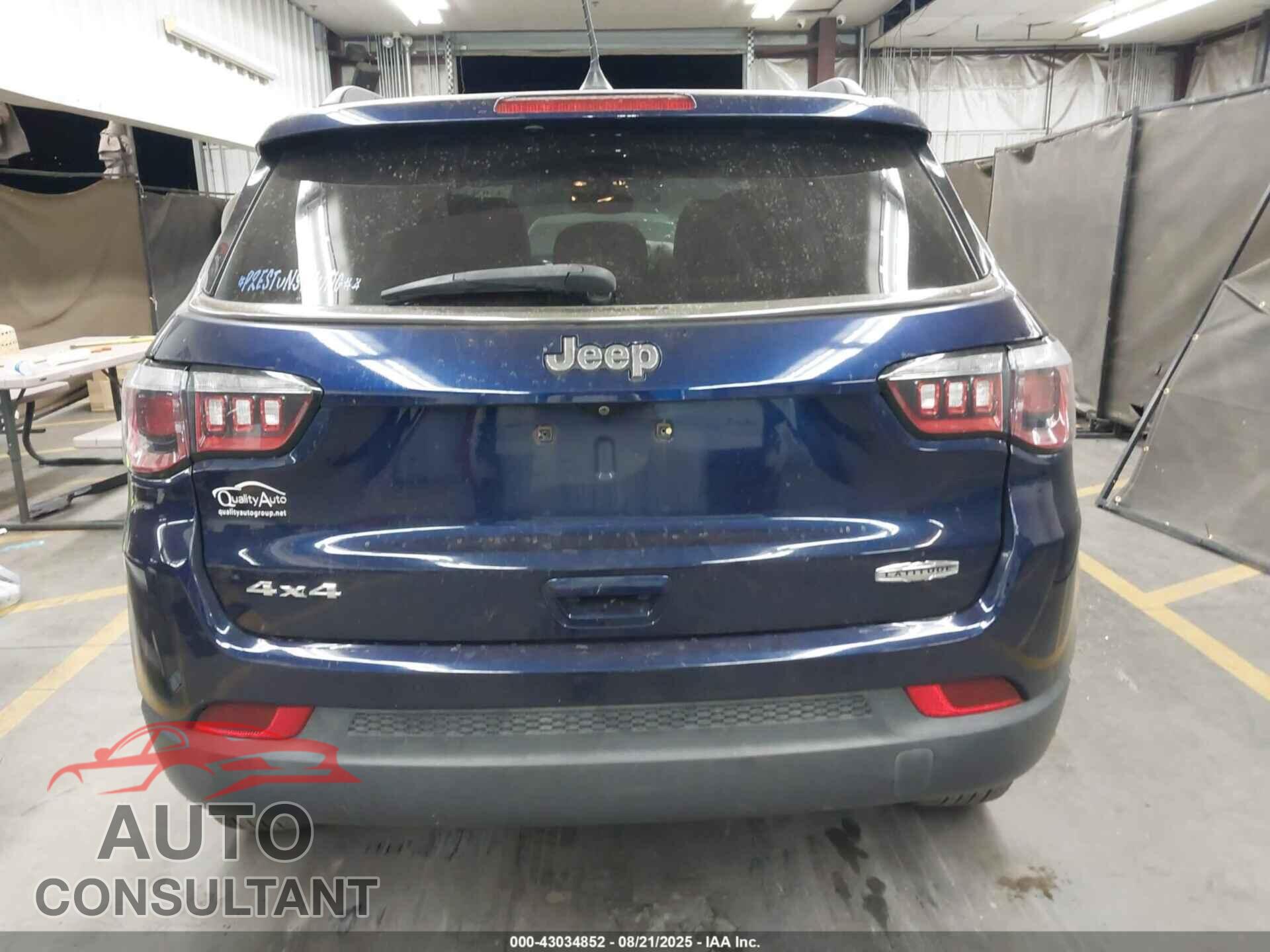 JEEP NEW COMPASS 2017 - 3C4NJDBB2HT665957