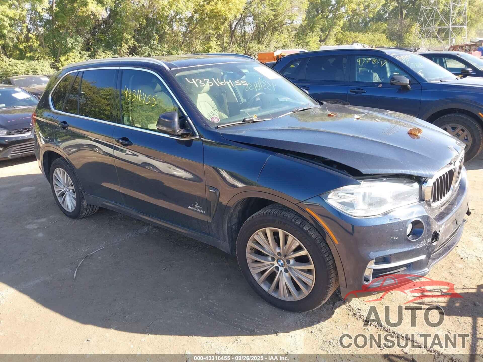 BMW X5 2016 - 5UXKR0C5XG0P31713