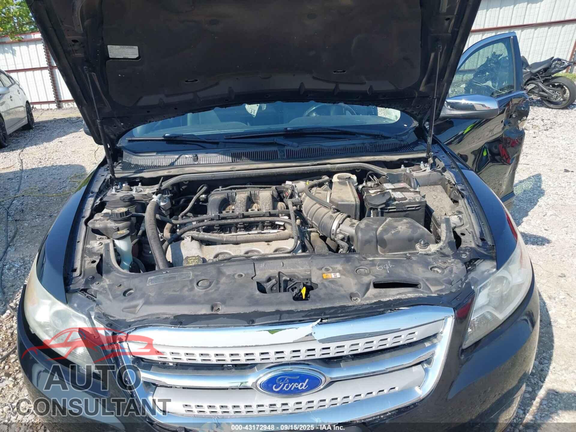 FORD TAURUS 2012 - 1FAHP2FW1CG100406
