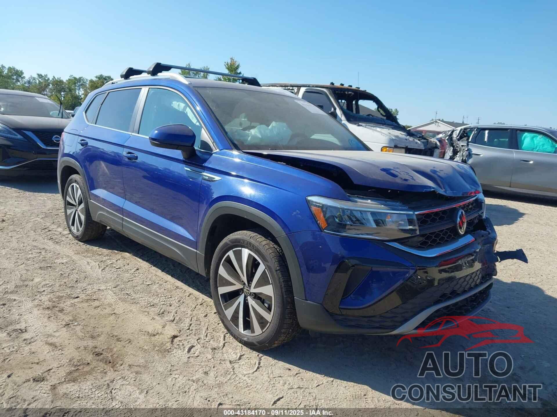 VOLKSWAGEN TAOS 2022 - 3VVLX7B2XNM084494