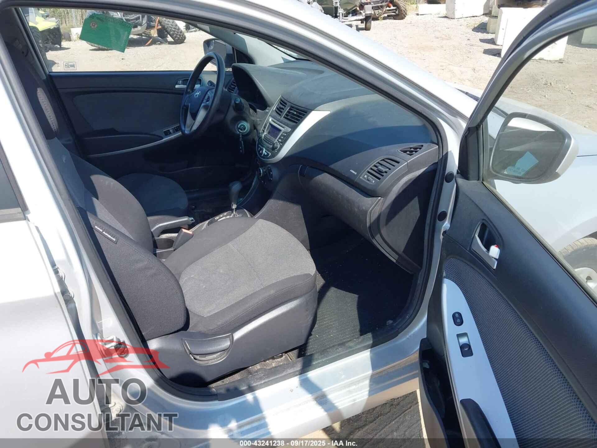 HYUNDAI ACCENT 2014 - KMHCT5AE1EU166289