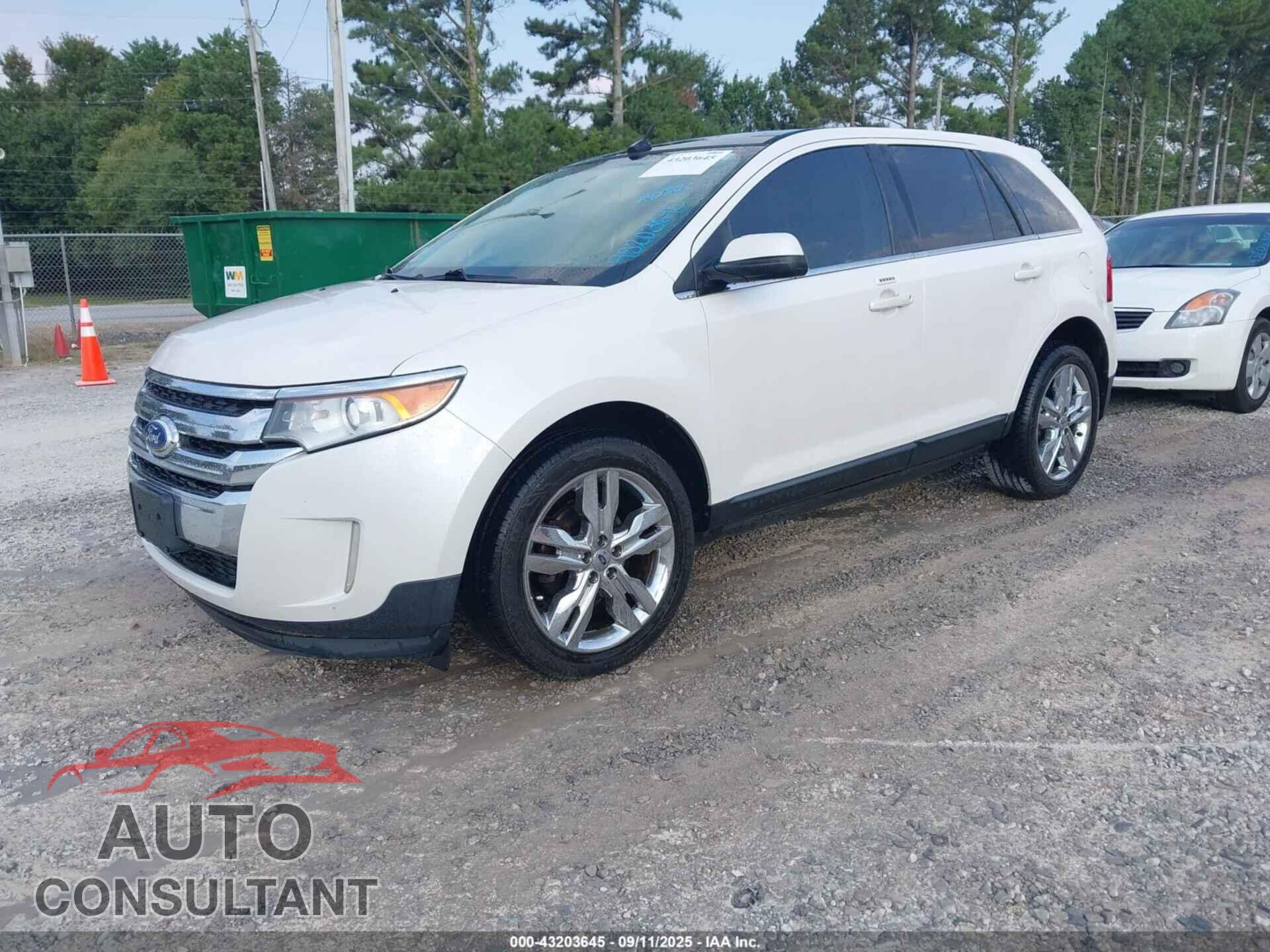 FORD EDGE 2012 - 2FMDK3KC2CBA42981