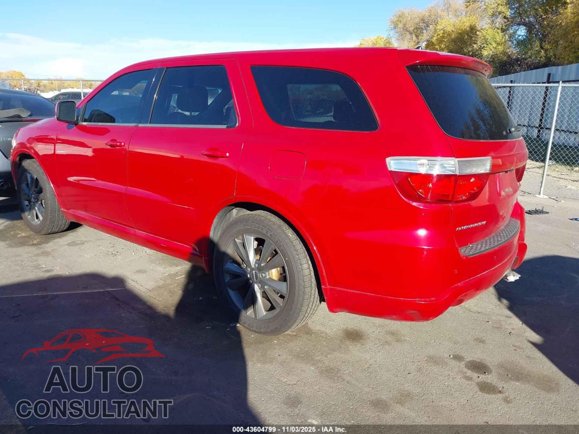 DODGE DURANGO 2013 - 1C4SDHCT9DC682687