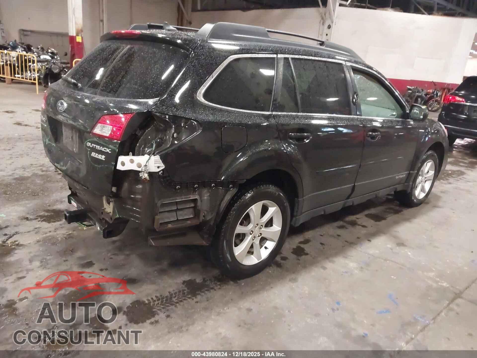 SUBARU OUTBACK 2014 - 4S4BRBLC4E3207993