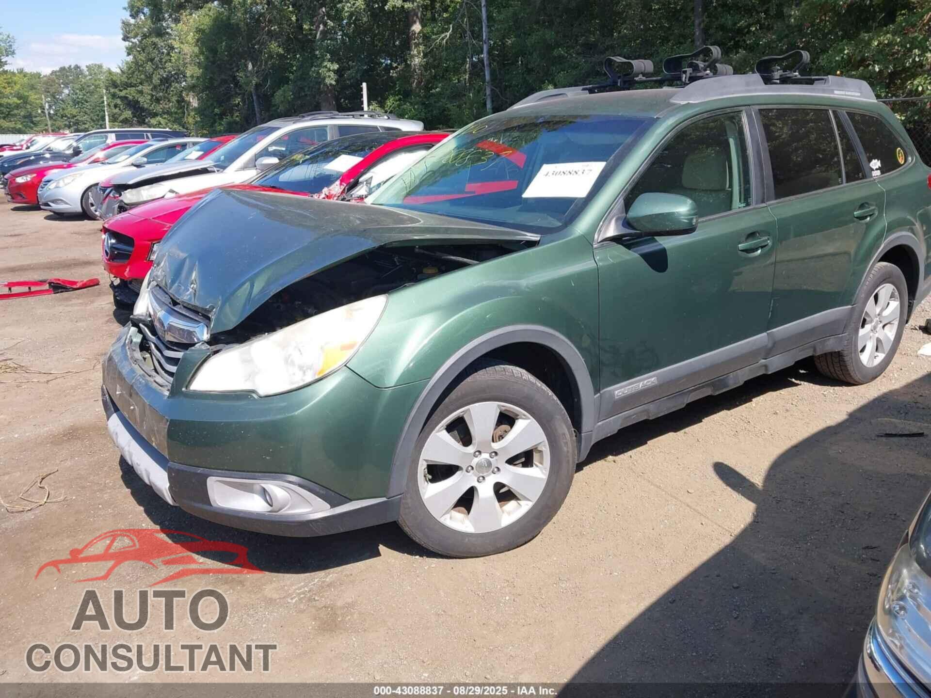 SUBARU OUTBACK 2010 - 4S4BRBCC4A3343549