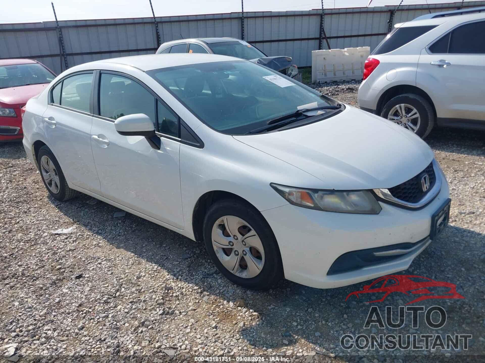 HONDA CIVIC 2015 - 19XFB2F58FE279376