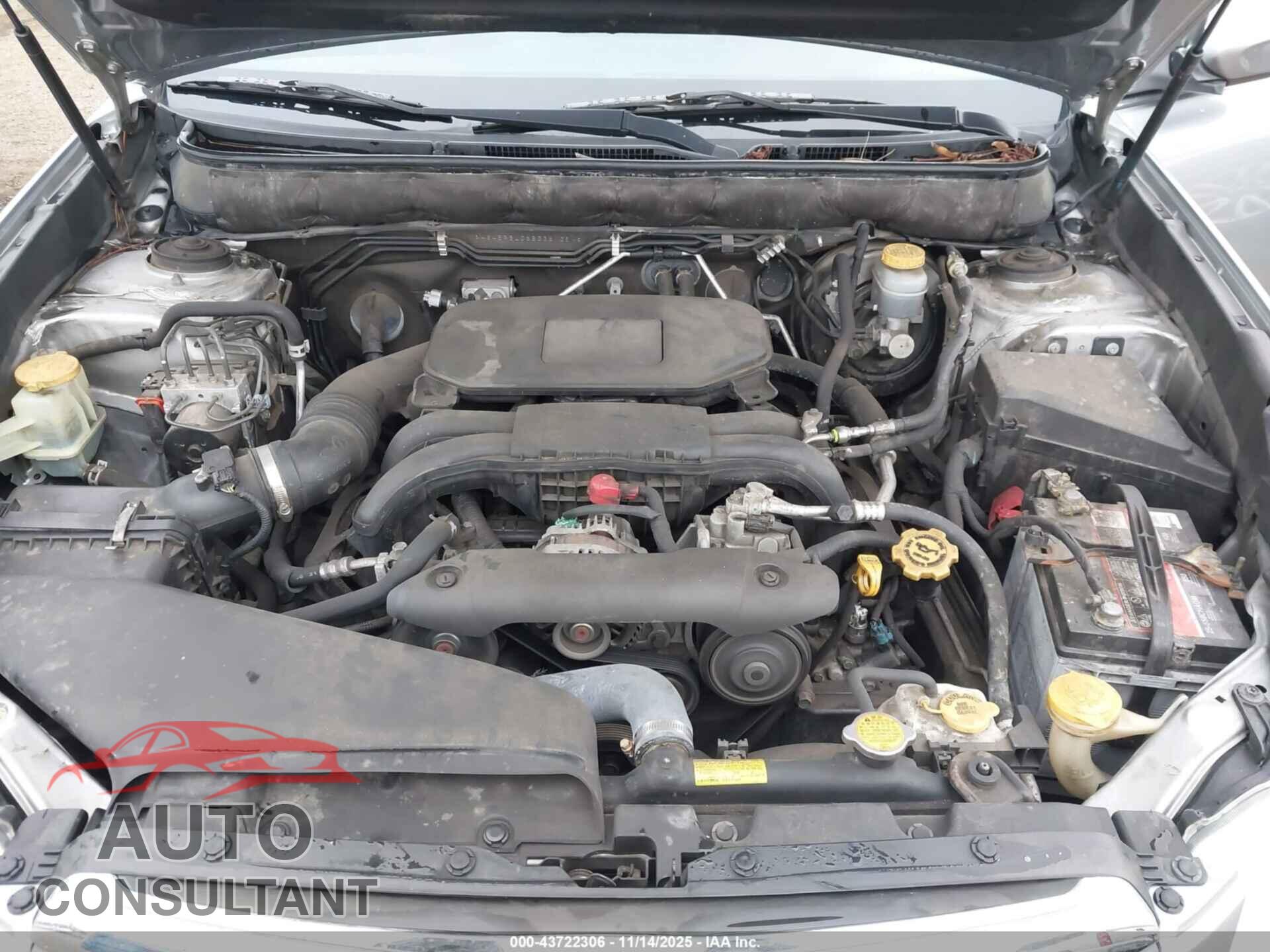 SUBARU OUTBACK 2011 - 4S4BRBLC6B3367384