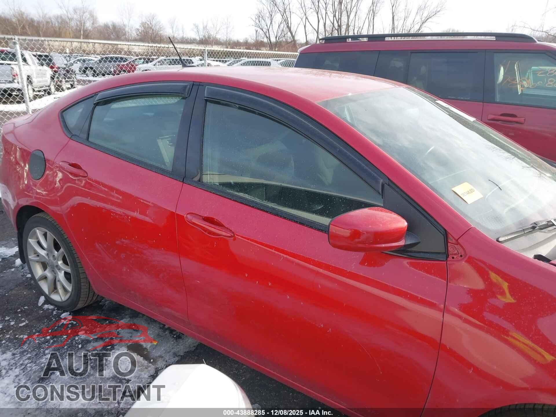 DODGE DART 2013 - 1C3CDFBA8DD151875