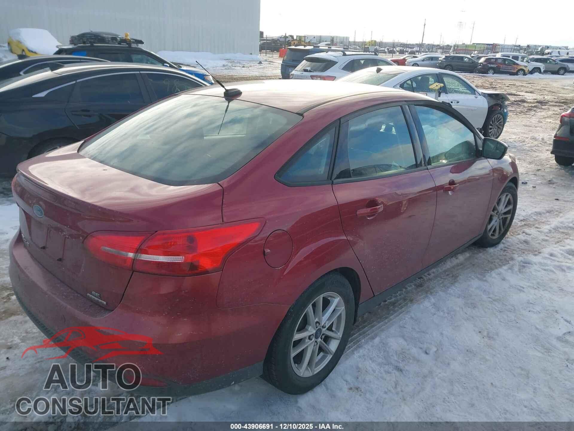 FORD FOCUS 2016 - 1FADP3F29GL232795