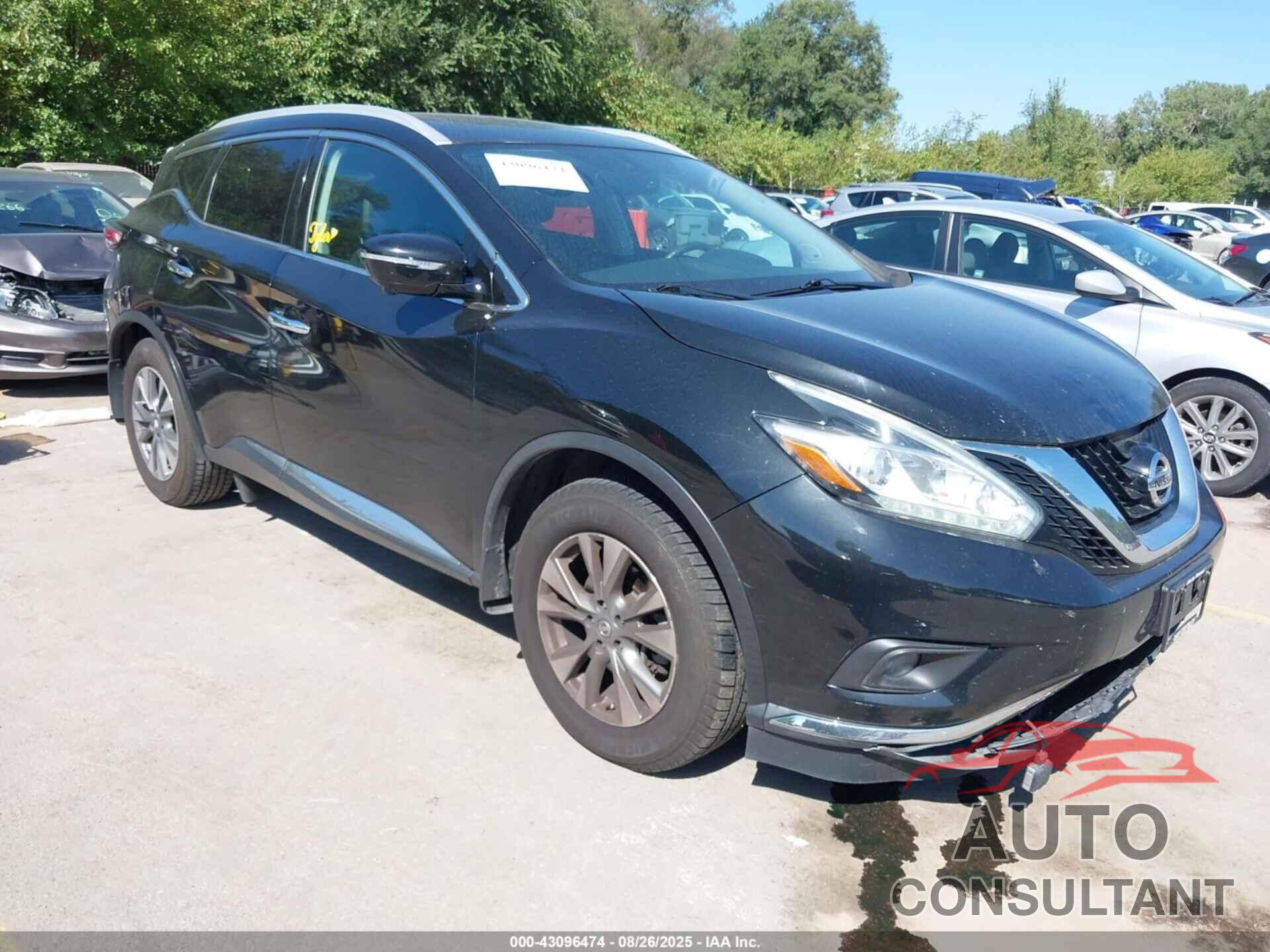 NISSAN MURANO 2015 - 5N1AZ2MH7FN229451