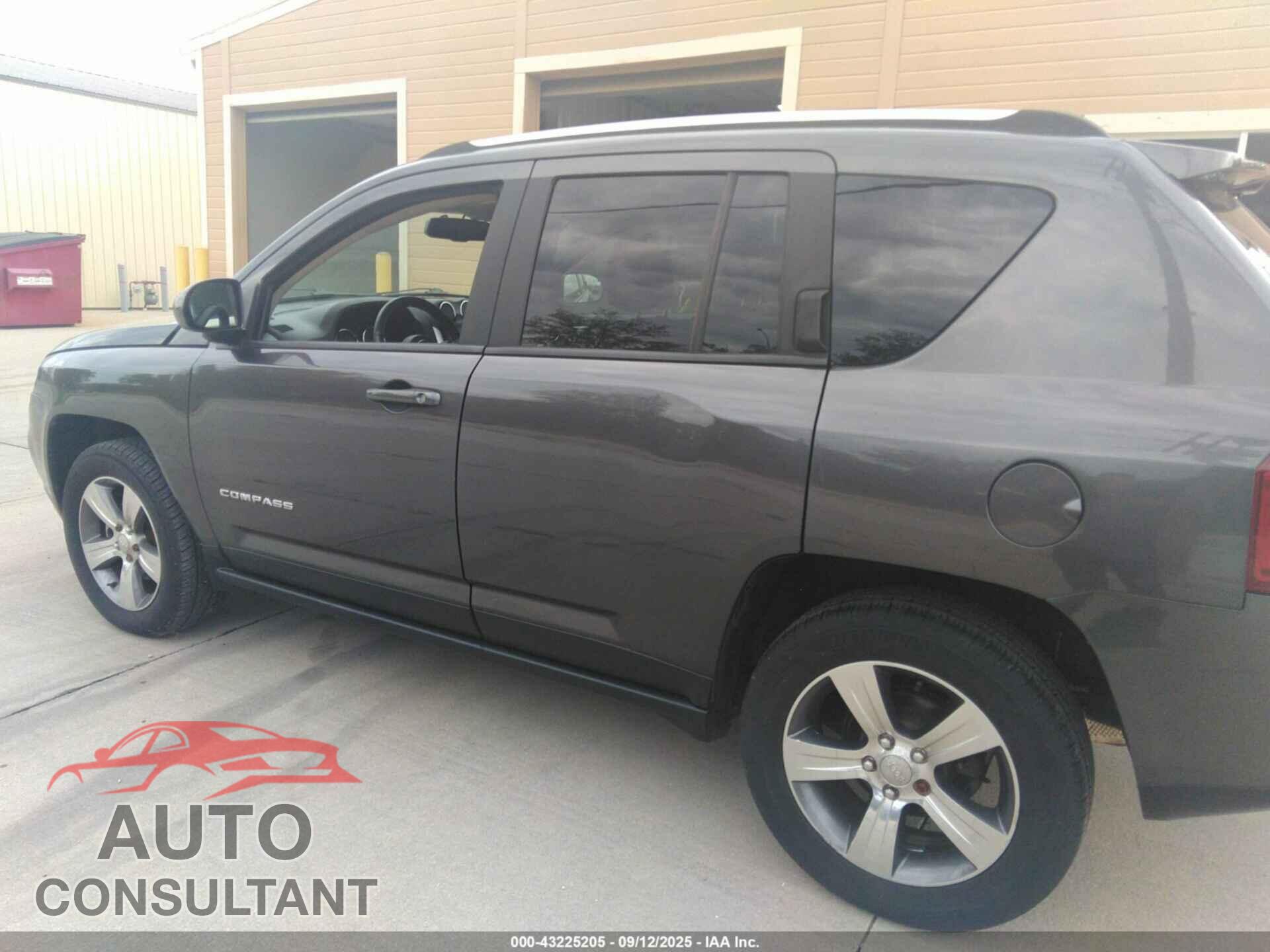 JEEP COMPASS 2017 - 1C4NJDEB9HD192575