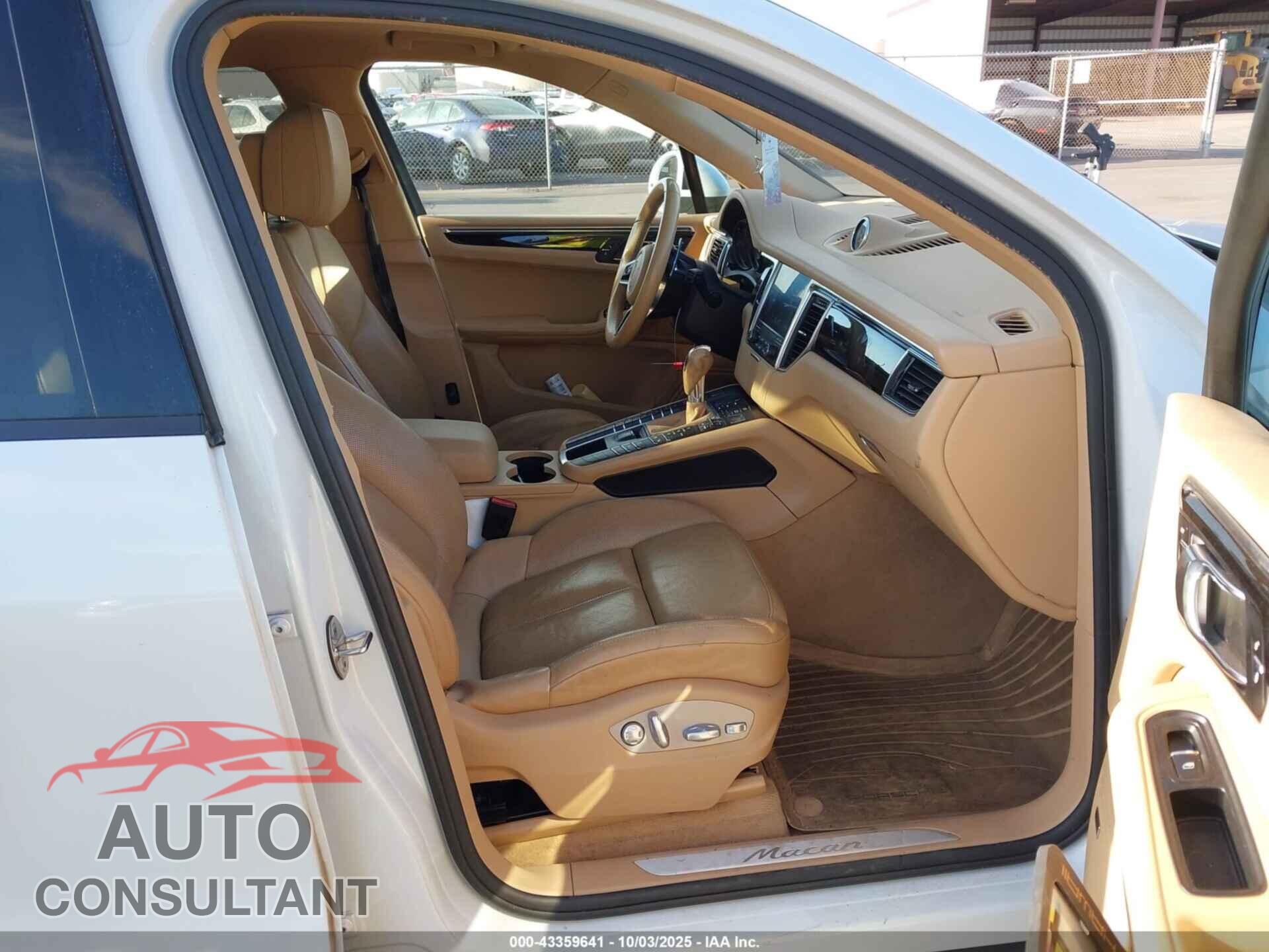 PORSCHE MACAN 2017 - WP1AA2A5XHLB00333