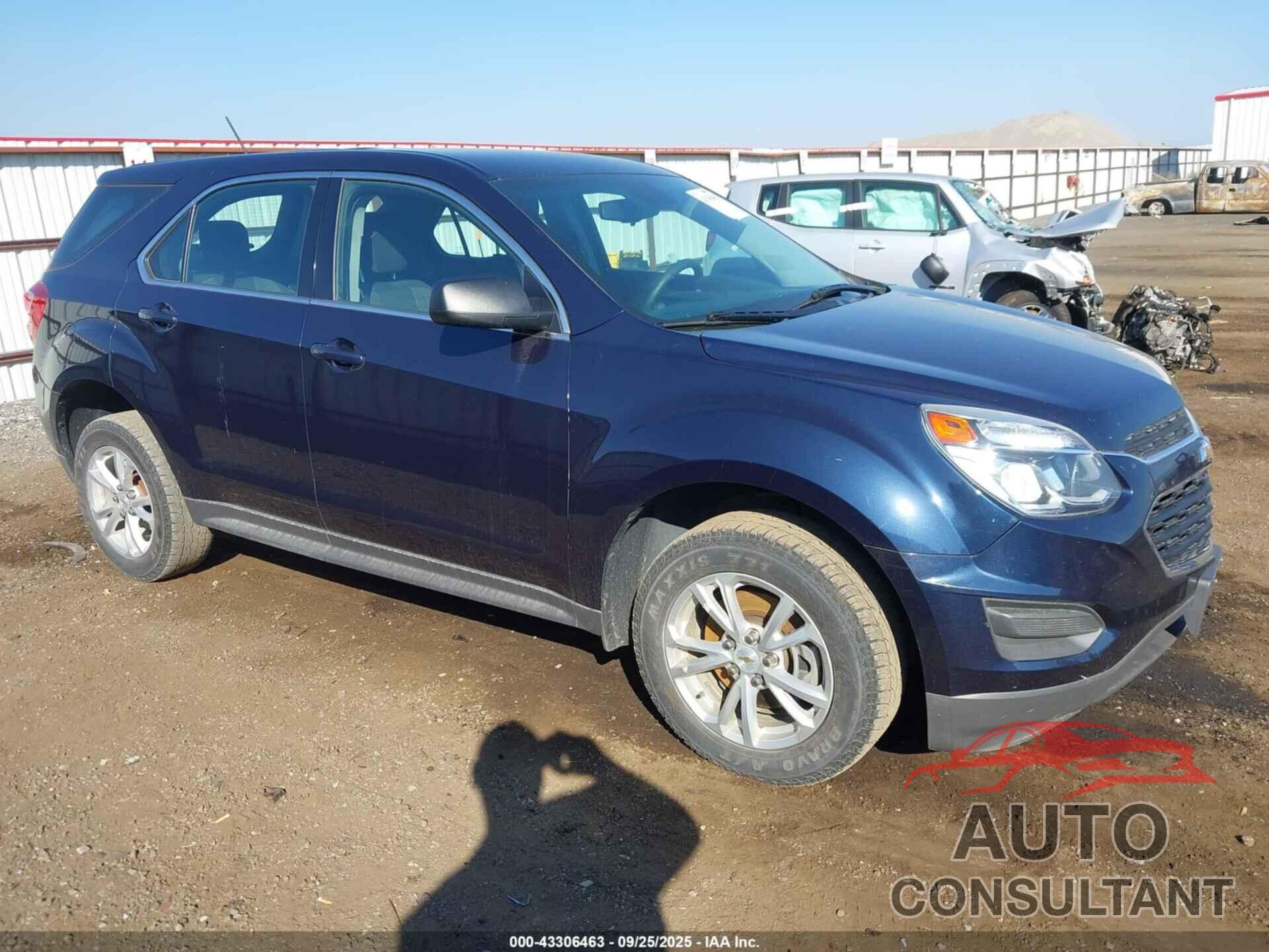 CHEVROLET EQUINOX 2017 - 2GNFLEEK4H6145223
