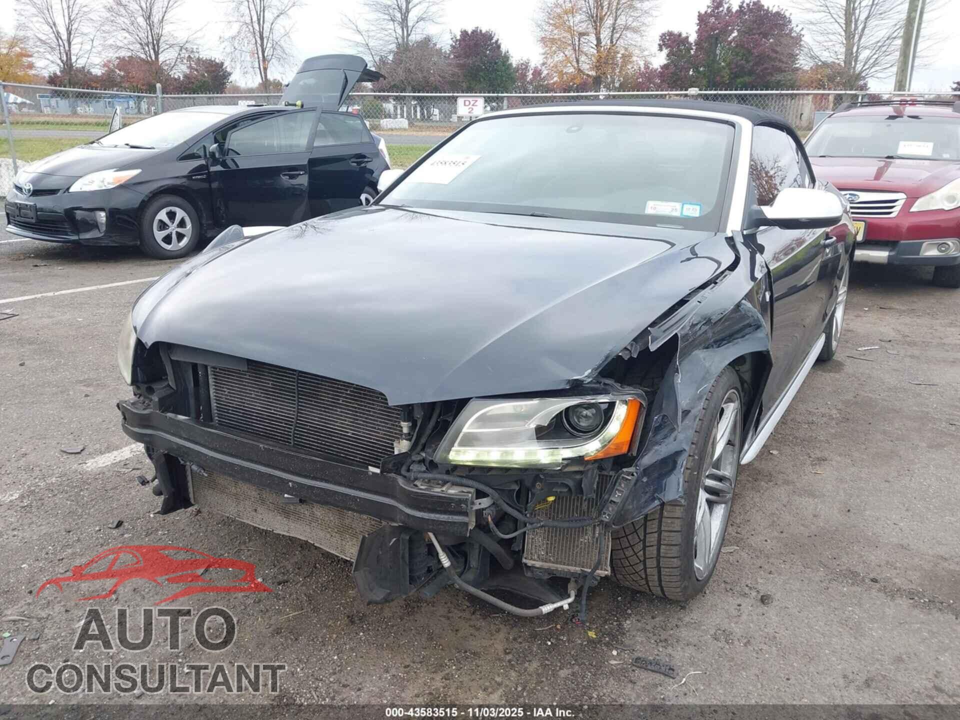 AUDI S5 2012 - WAUCGAFH2CN003966