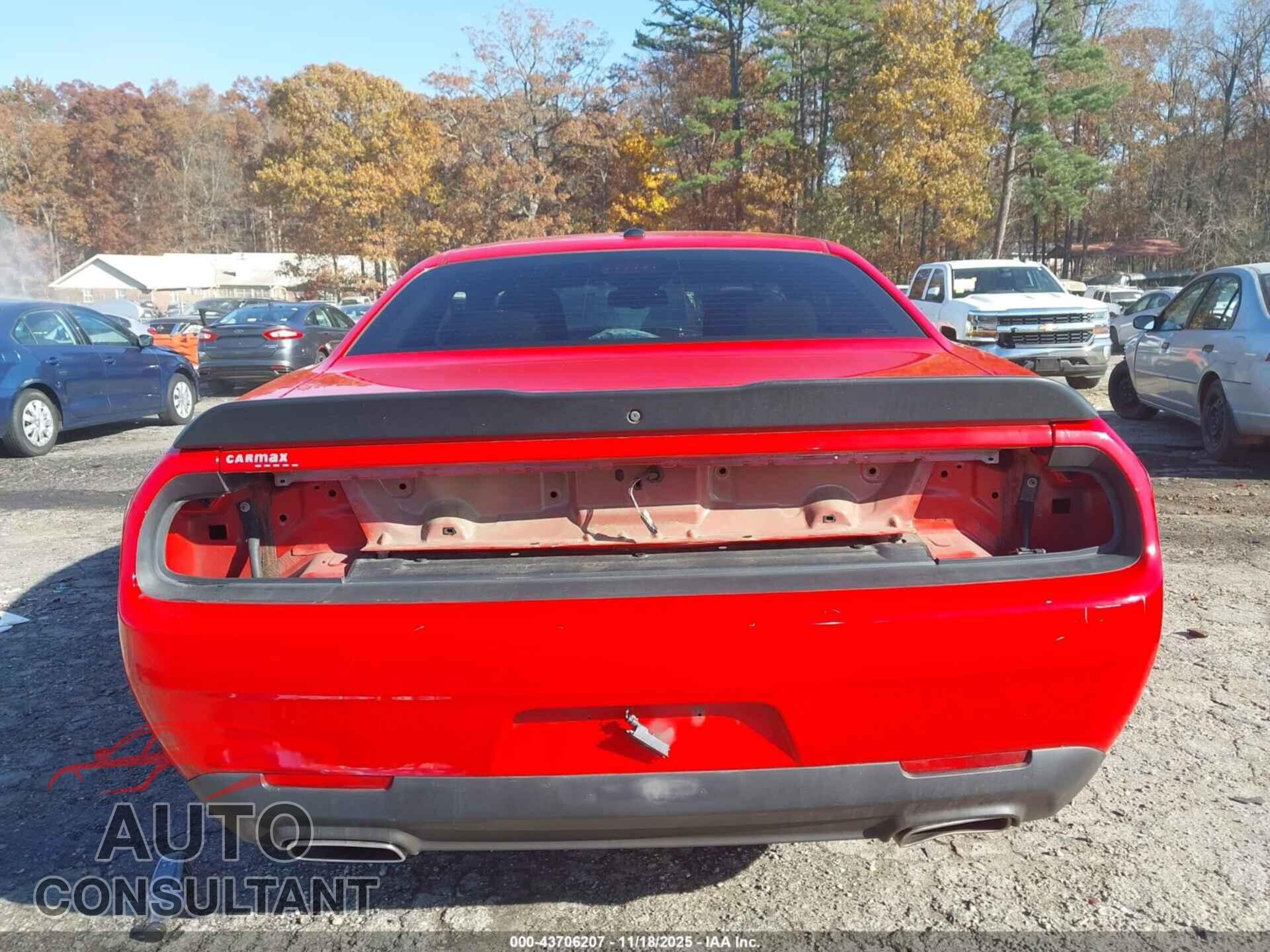 DODGE CHALLENGER 2019 - 2C3CDZAG3KH503252