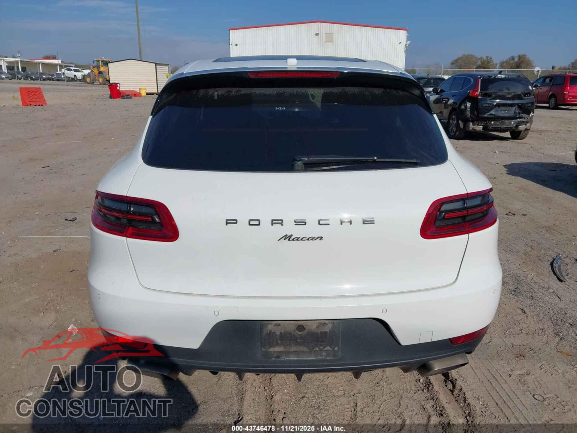 PORSCHE MACAN 2018 - WP1AA2A53JLB16962