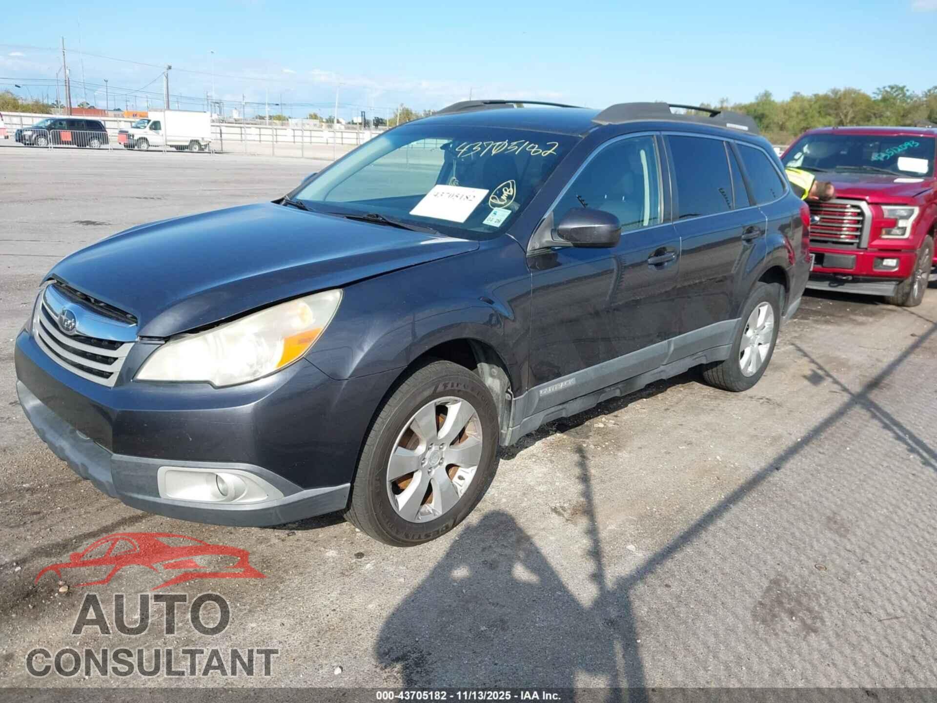 SUBARU OUTBACK 2012 - 4S4BRCBC4C3268622