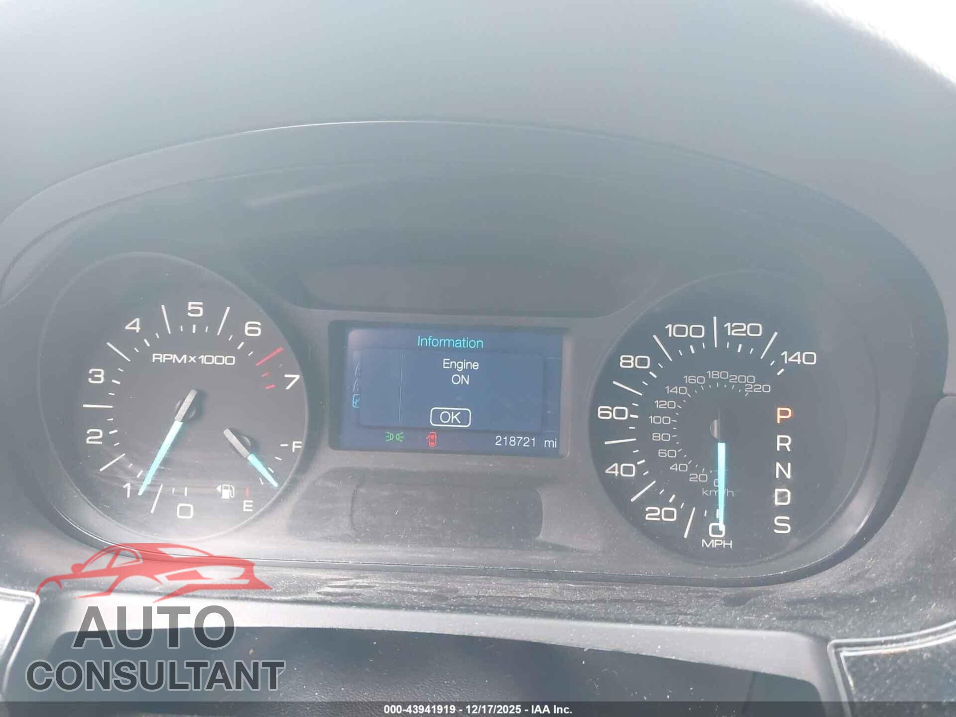 FORD EDGE 2014 - 2FMDK3GC9EBA02439