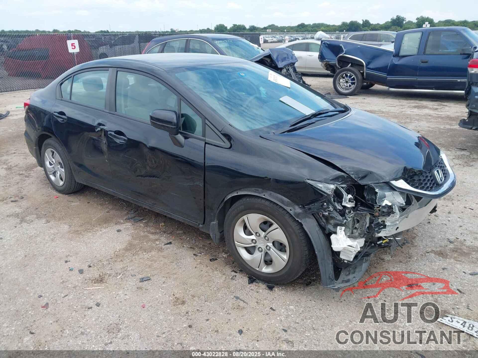 HONDA CIVIC 2015 - 19XFB2F50FE089491