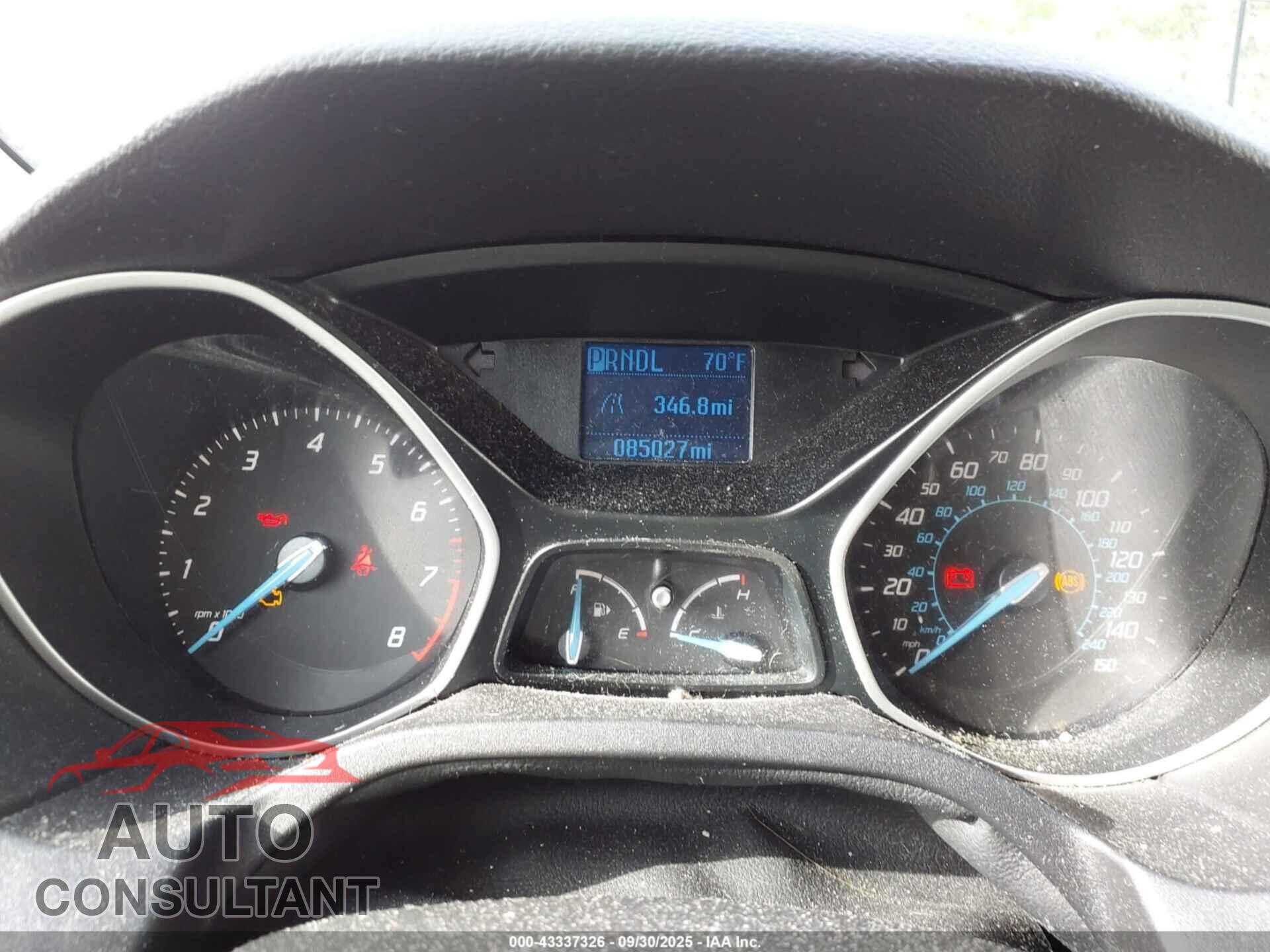 FORD FOCUS 2012 - 1FAHP3E2XCL322793