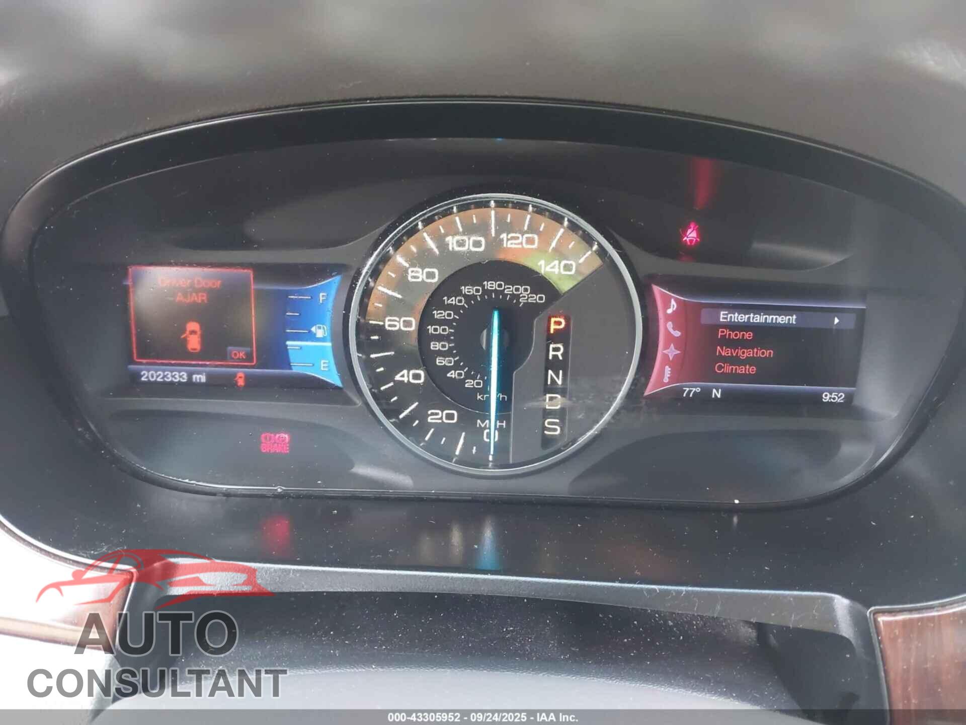 FORD EDGE 2013 - 2FMDK3KC0DBB11152
