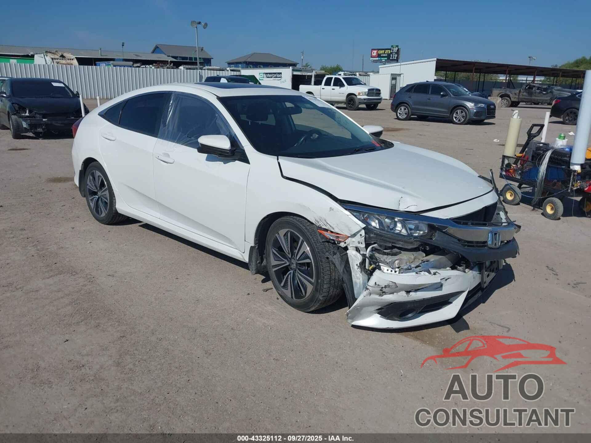 HONDA CIVIC 2018 - JHMFC1F30JX029286