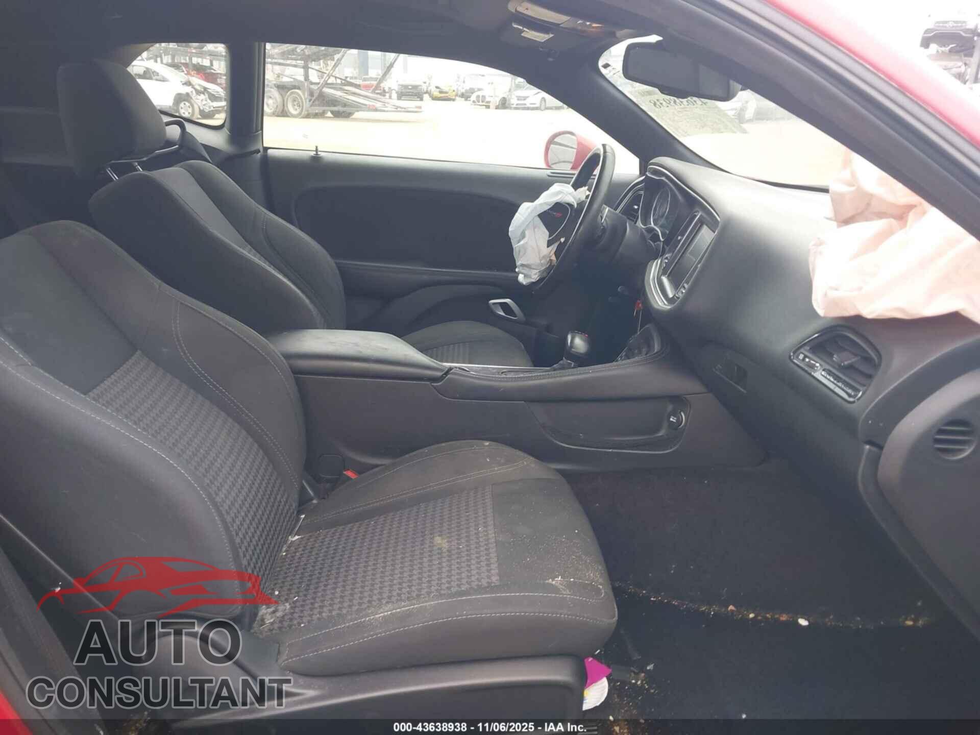 DODGE CHALLENGER 2016 - 2C3CDZAG5GH306865