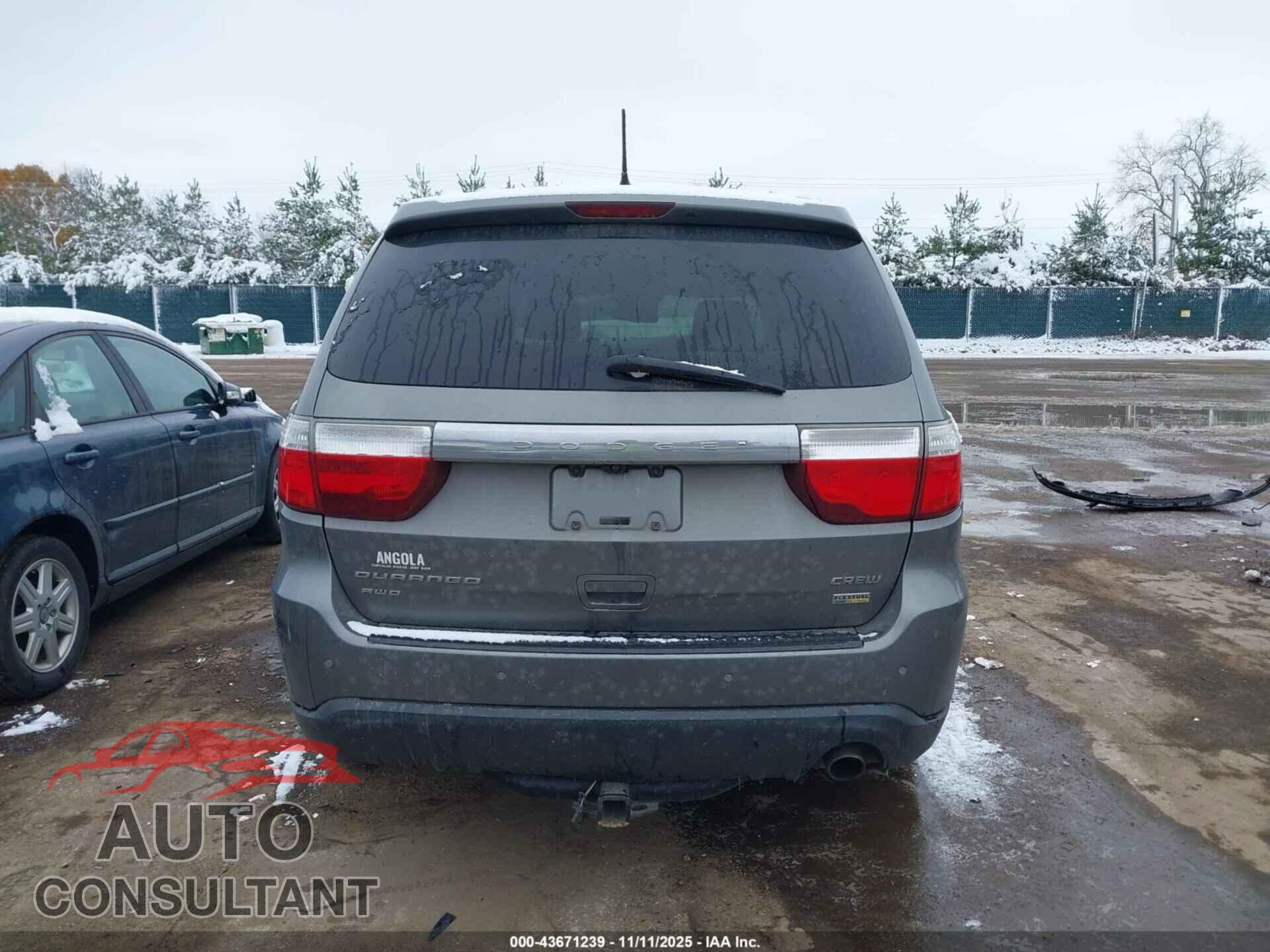 DODGE DURANGO 2013 - 1C4RDJDG5DC602180