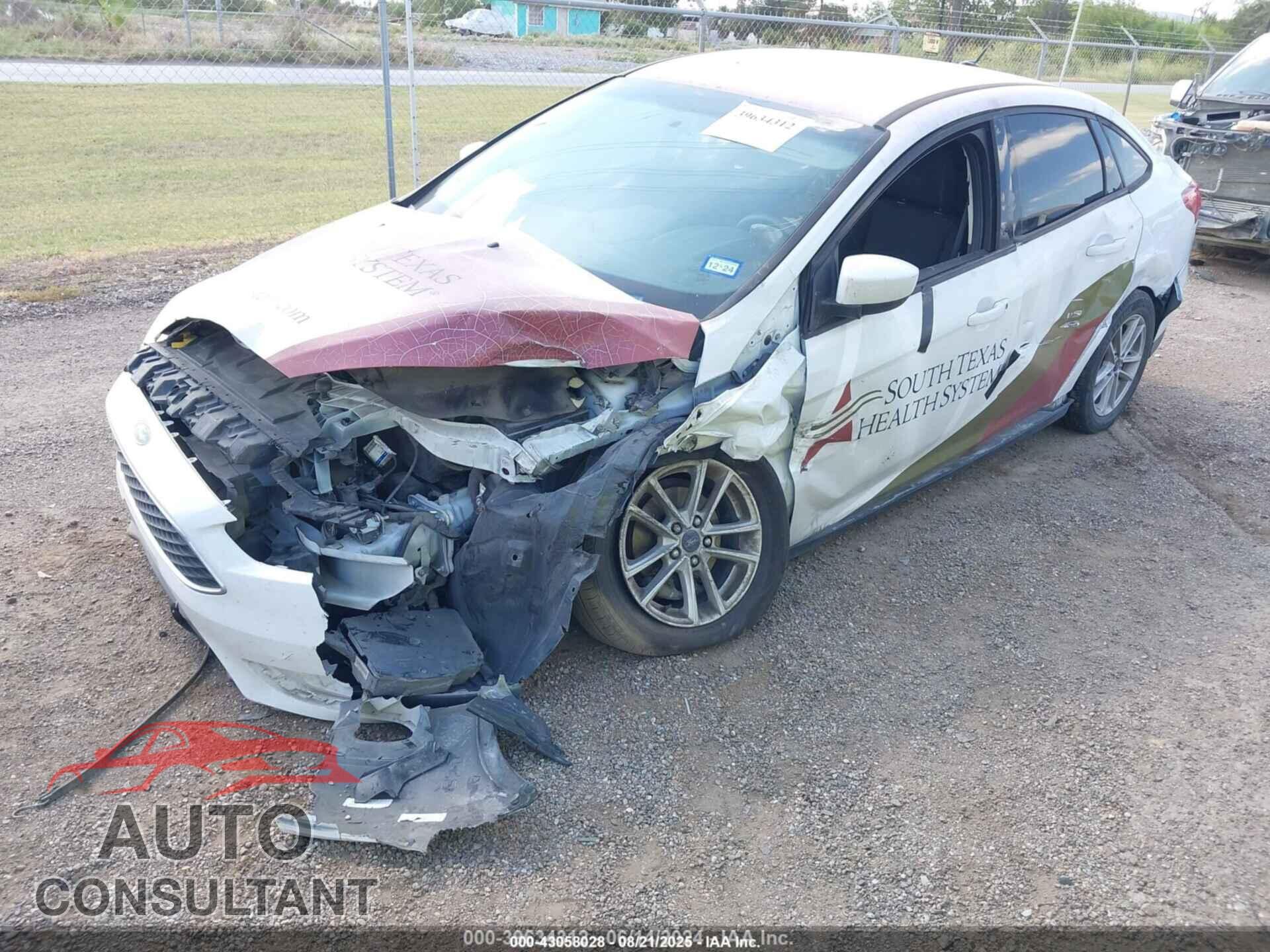 FORD FOCUS 2018 - 1FADP3F29JL210724