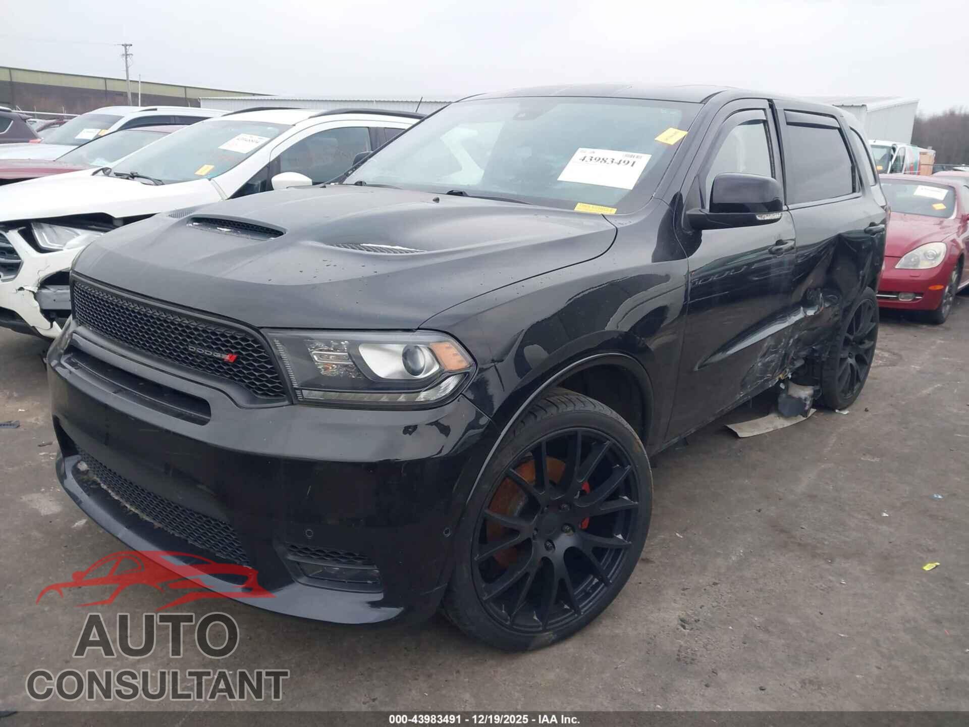 DODGE DURANGO 2018 - 1C4SDJCTXJC283029