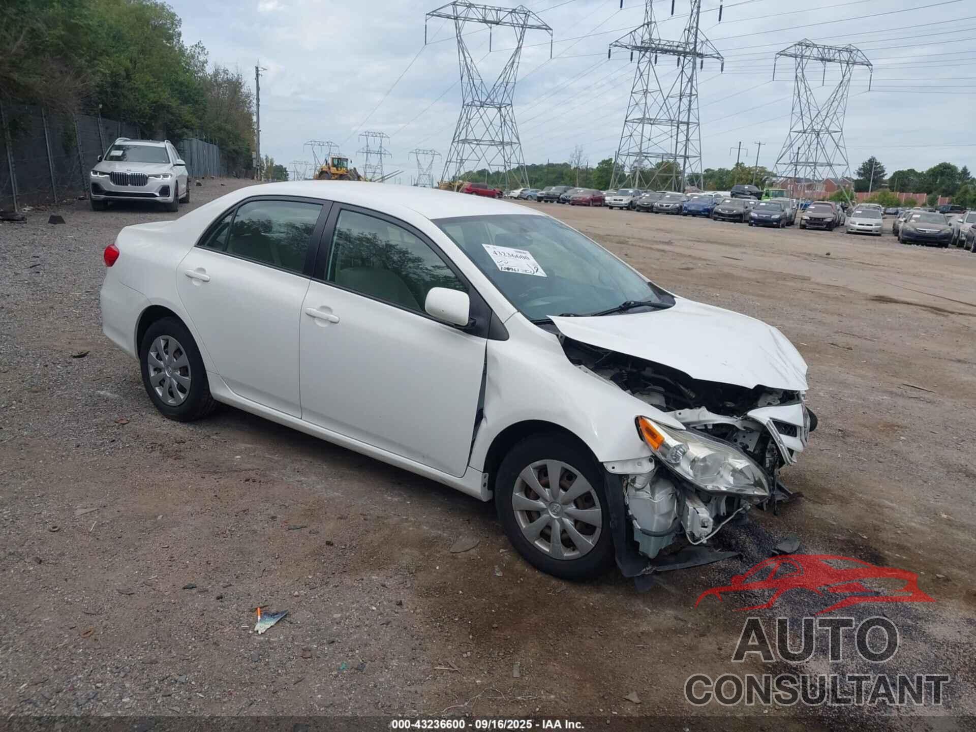 TOYOTA COROLLA 2011 - JTDBU4EE2B9134063