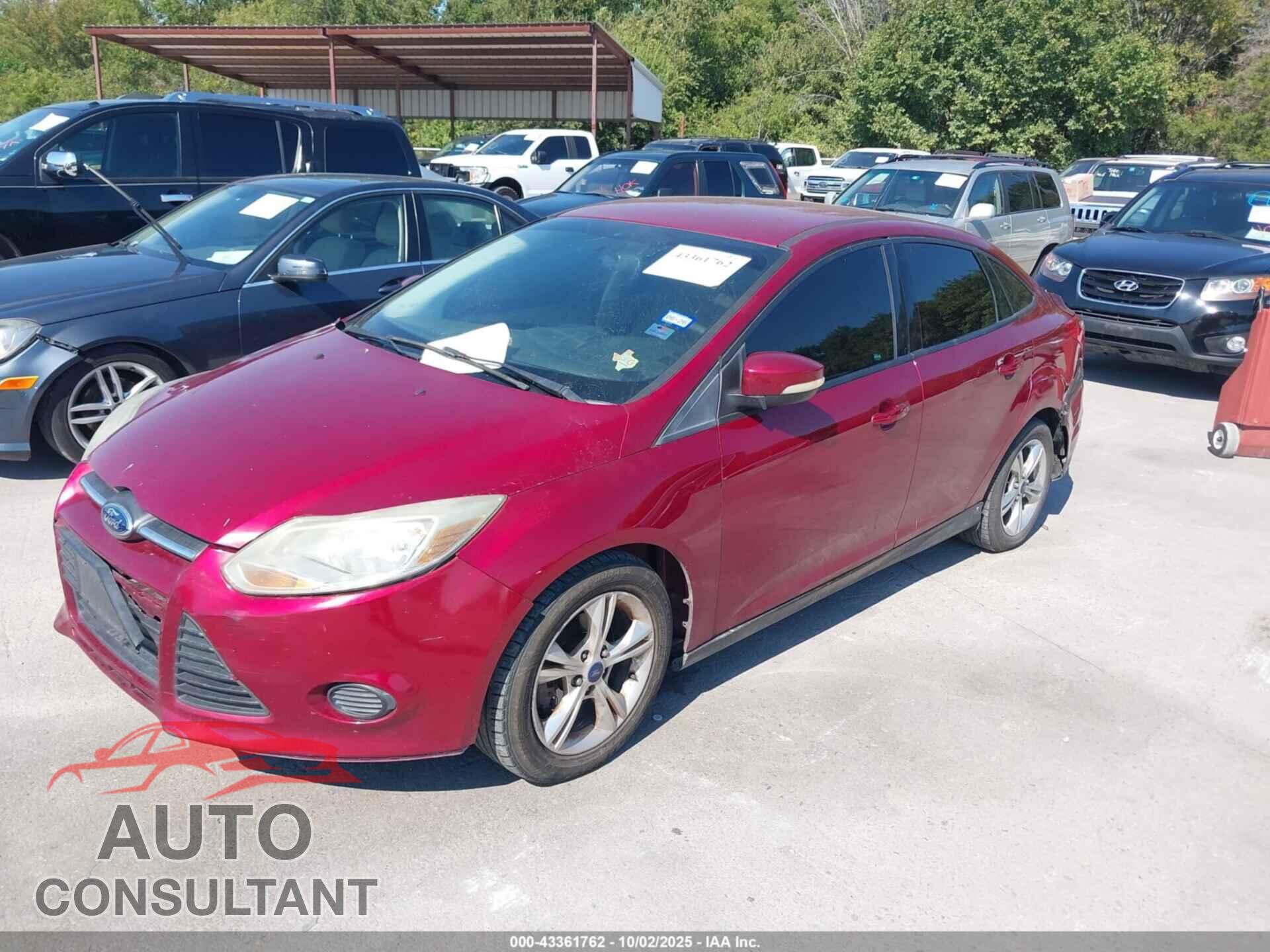 FORD FOCUS 2014 - 1FADP3F25EL390340