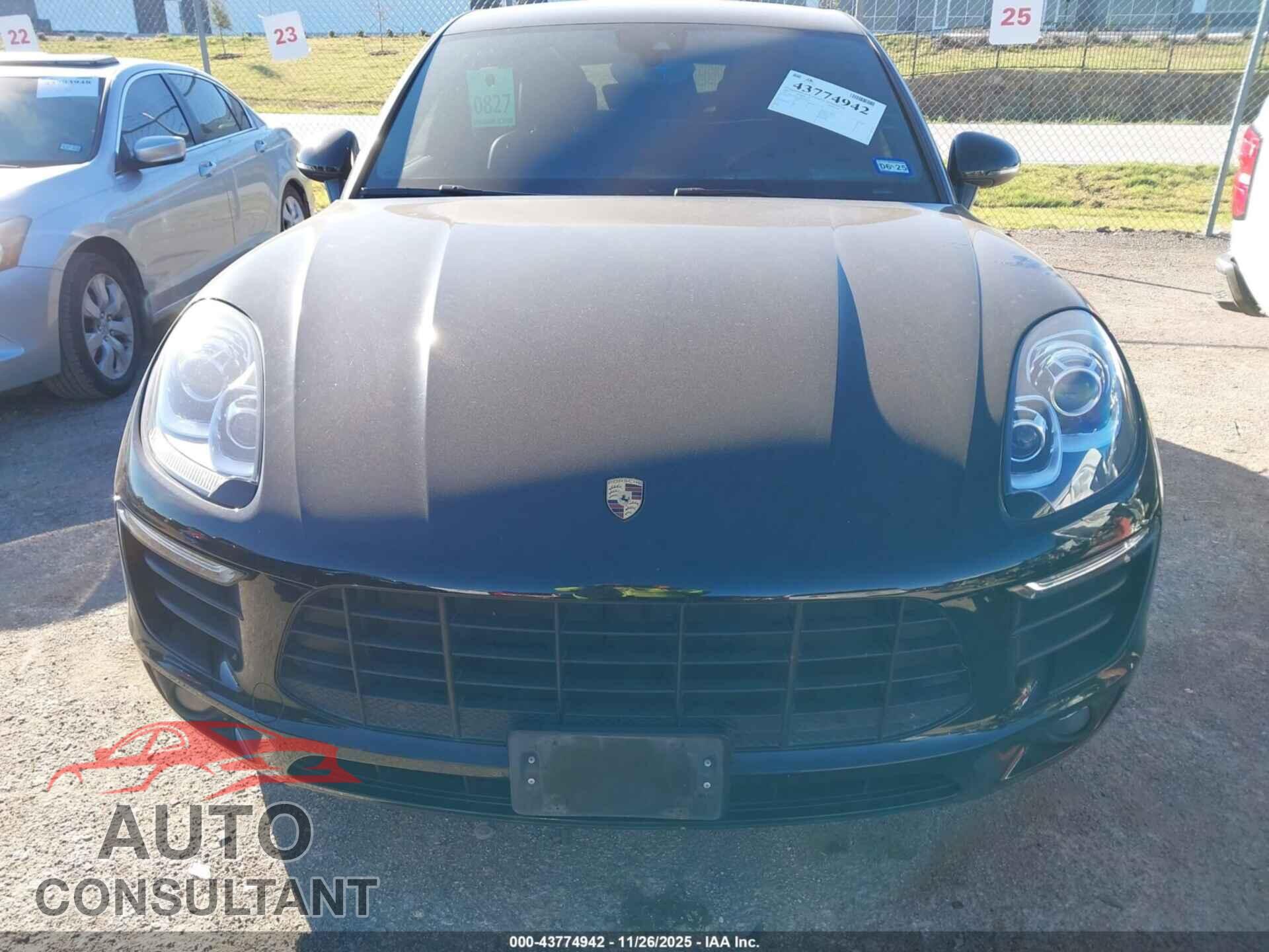 PORSCHE MACAN 2017 - WP1AA2A54HLB80910