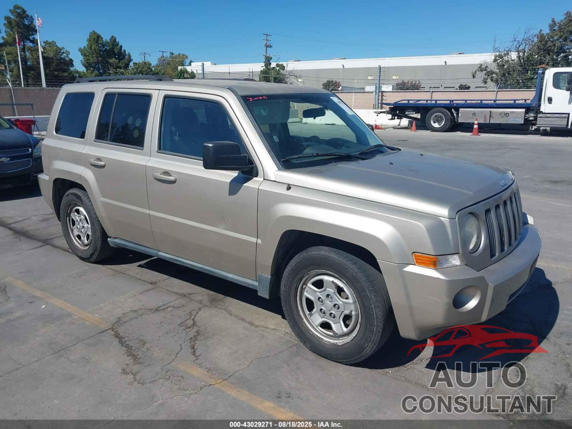 JEEP PATRIOT 2010 - 1J4NF2GB9AD518331