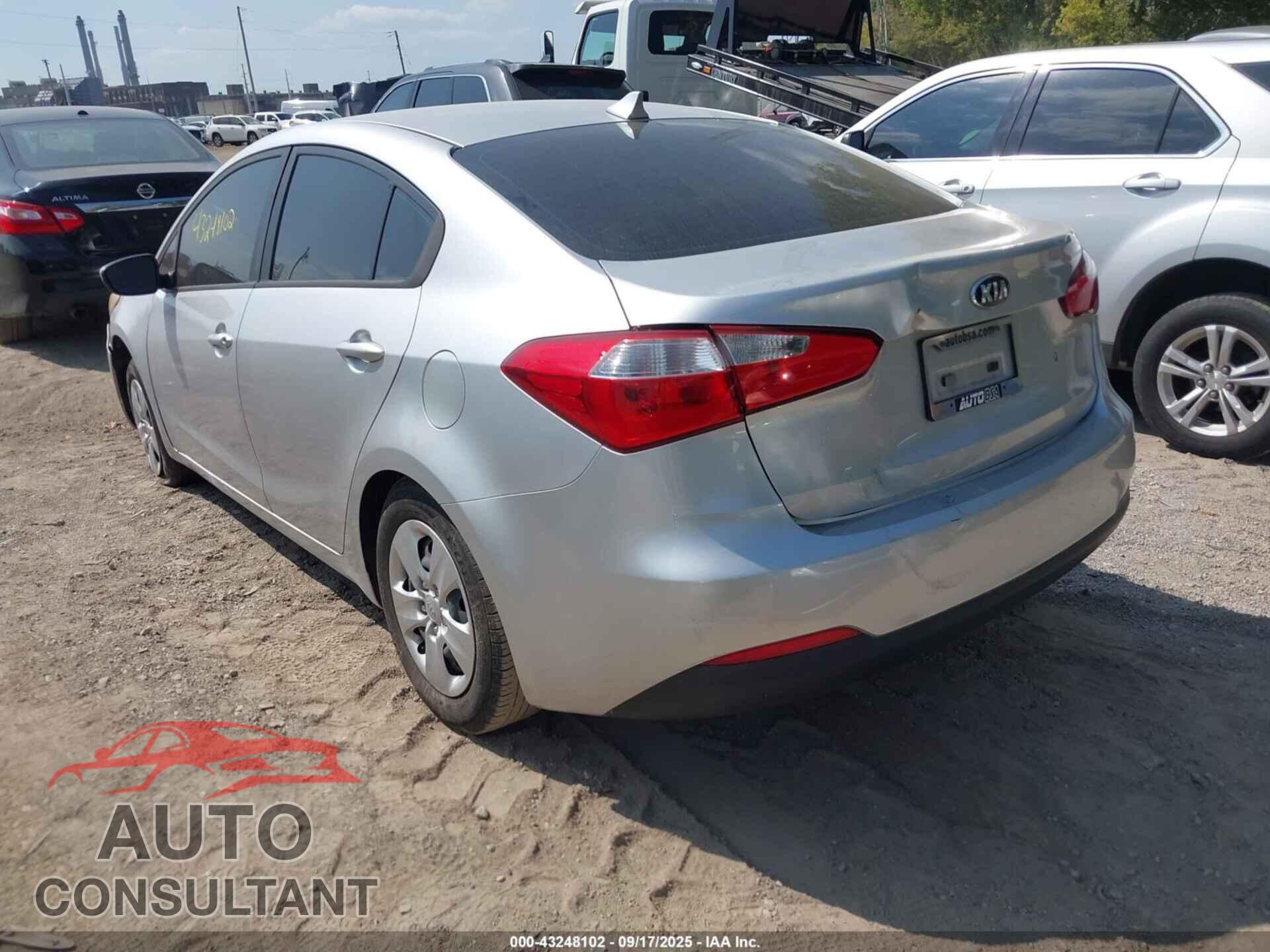 KIA FORTE 2015 - KNAFK4A63F5264465