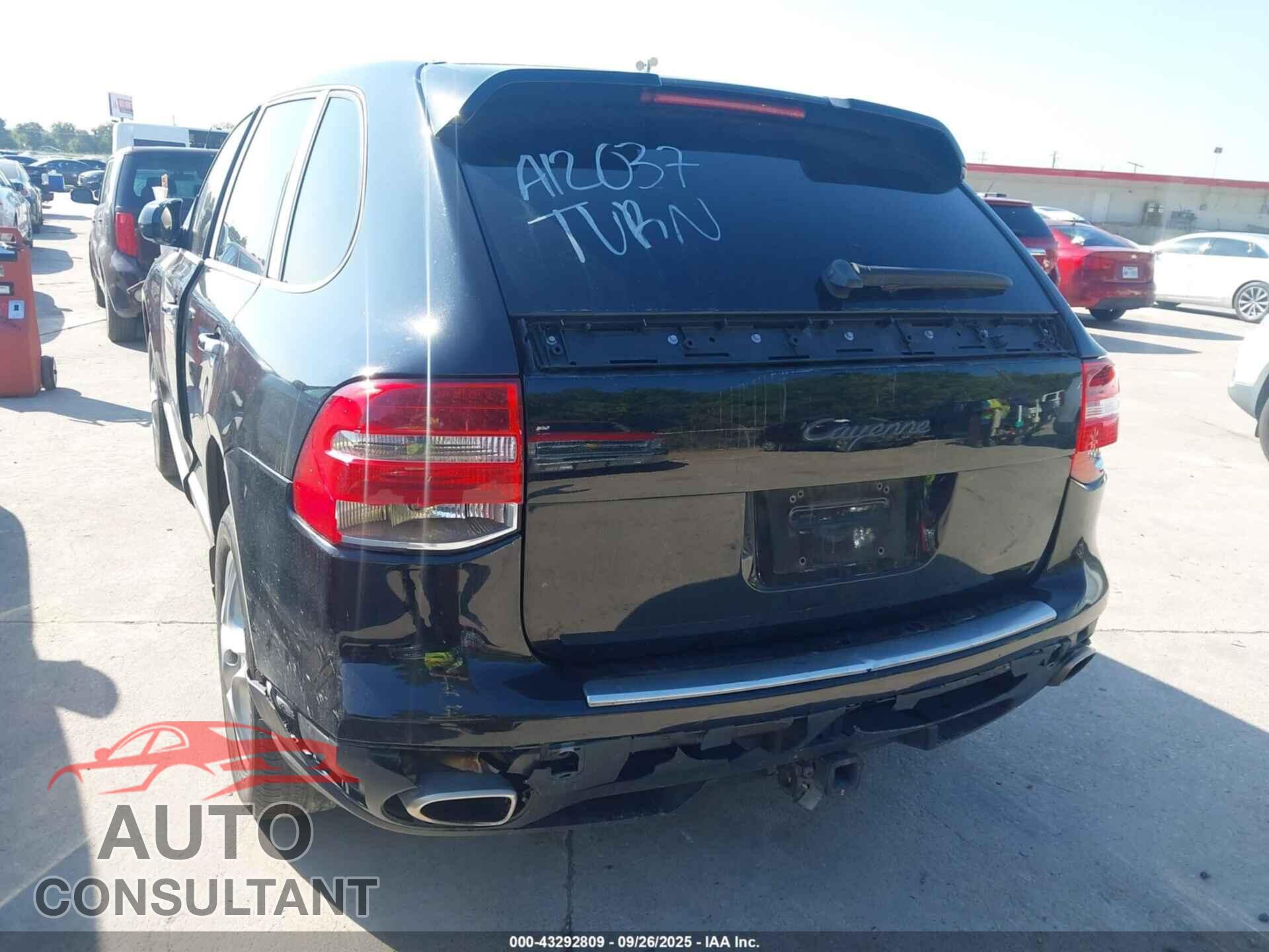 PORSCHE CAYENNE 2010 - WP1AA2AP5ALA12037