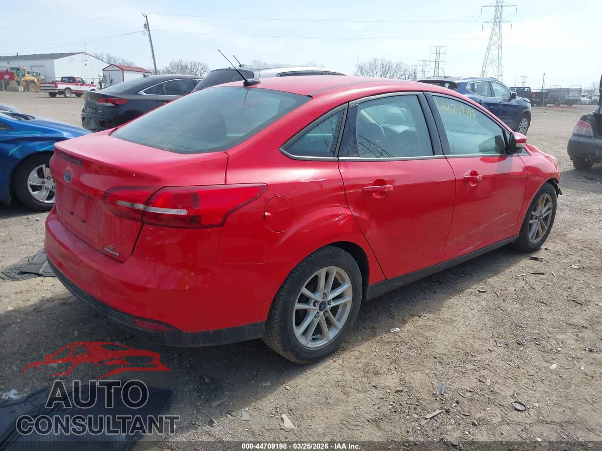 FORD FOCUS 2016 - 1FADP3F28GL378251