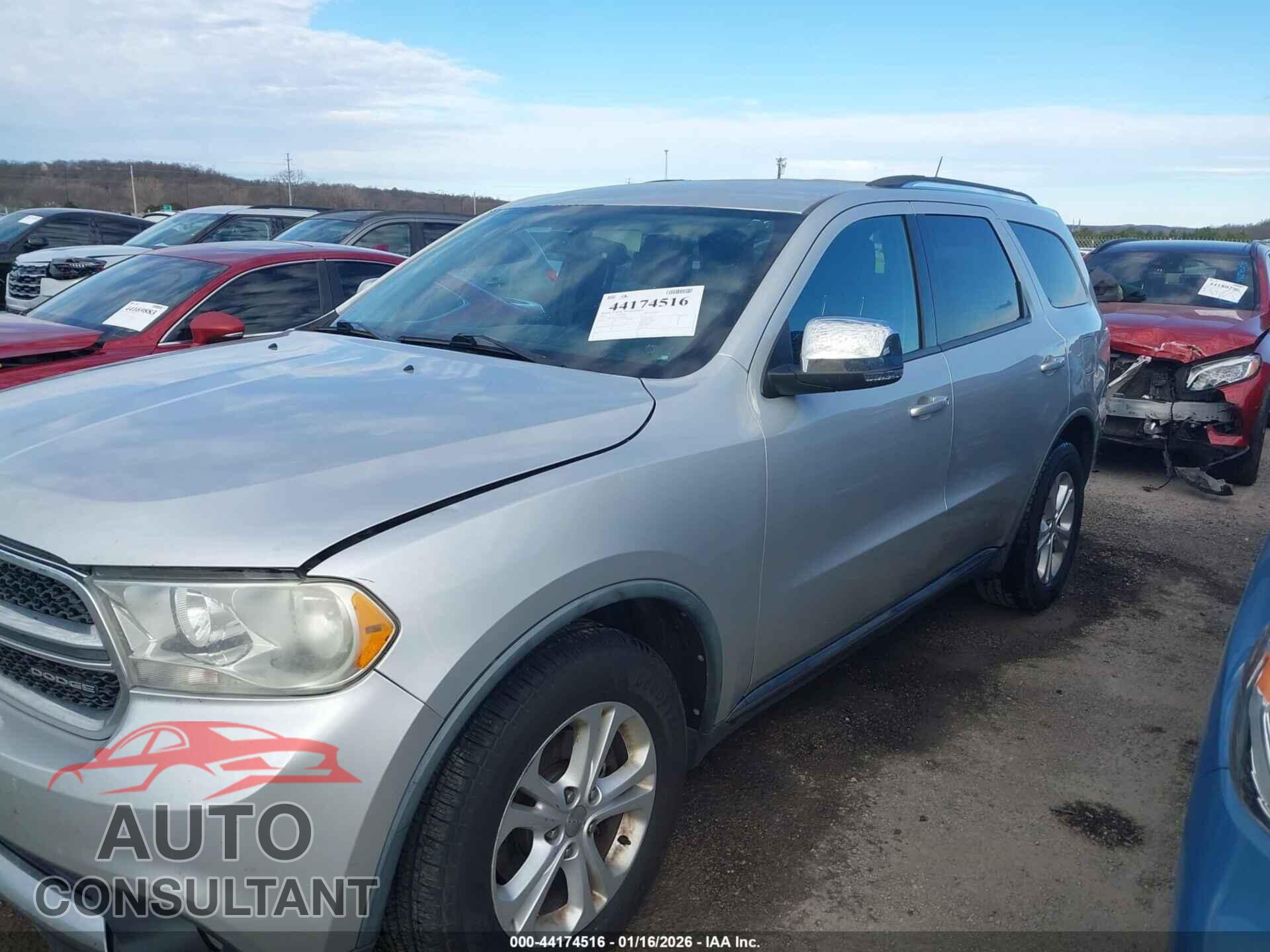 DODGE DURANGO 2011 - 1D4RE2GG3BC667821