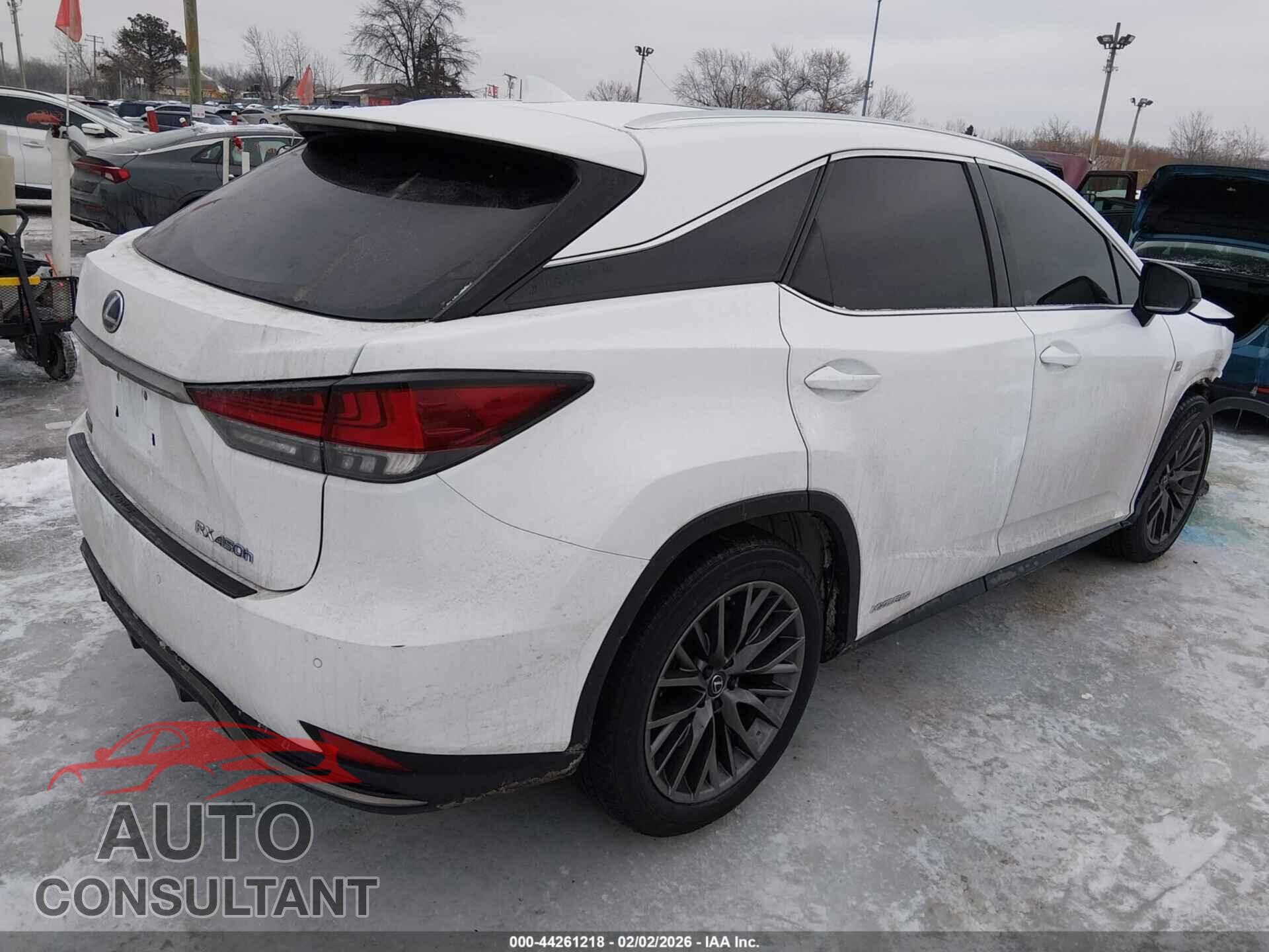 LEXUS RX 450H 2021 - 2T2YGMDA3MC062475