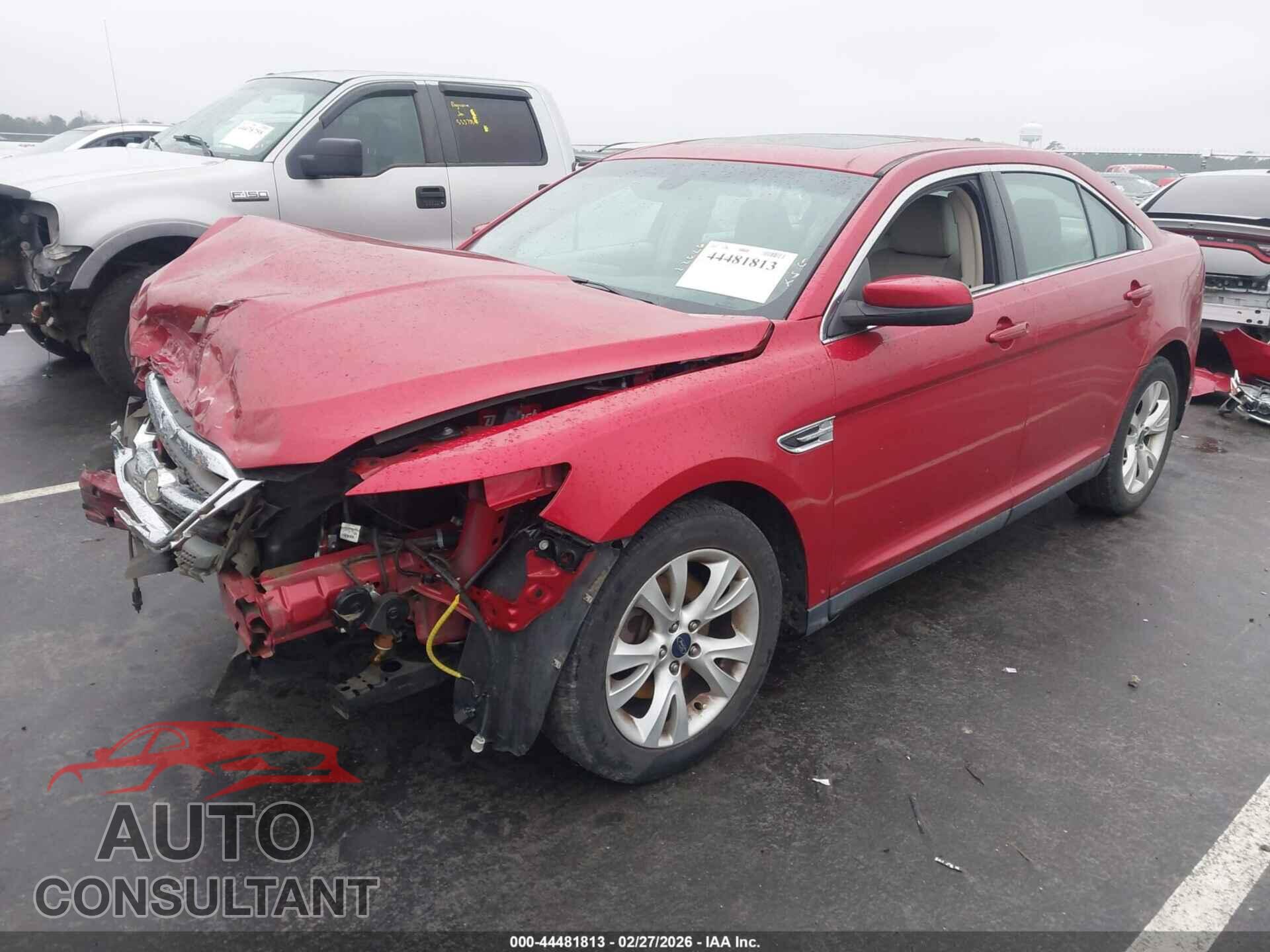 FORD TAURUS 2012 - 1FAHP2EW3CG121047