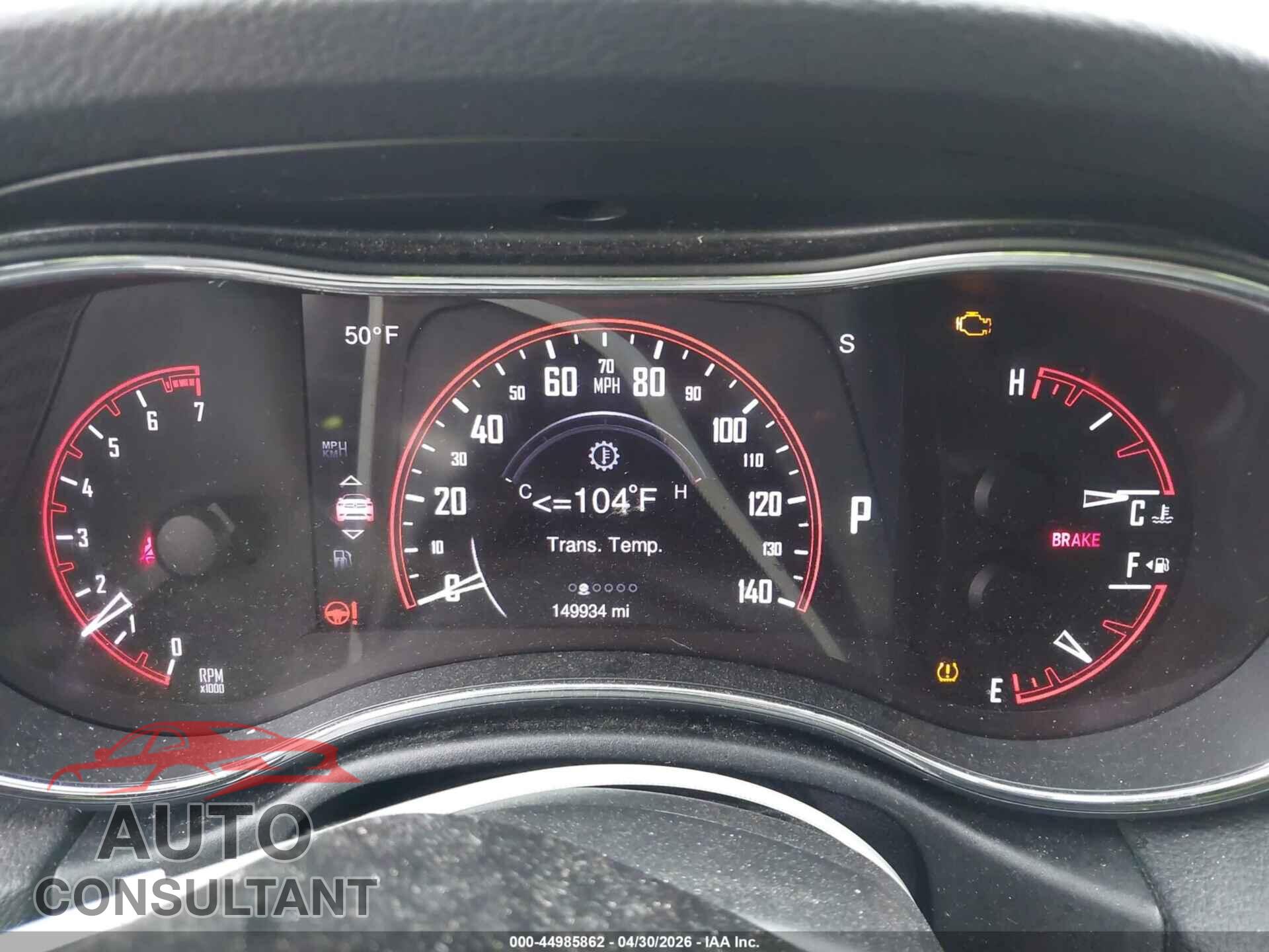 DODGE DURANGO 2015 - 1C4RDJDG3FC188027