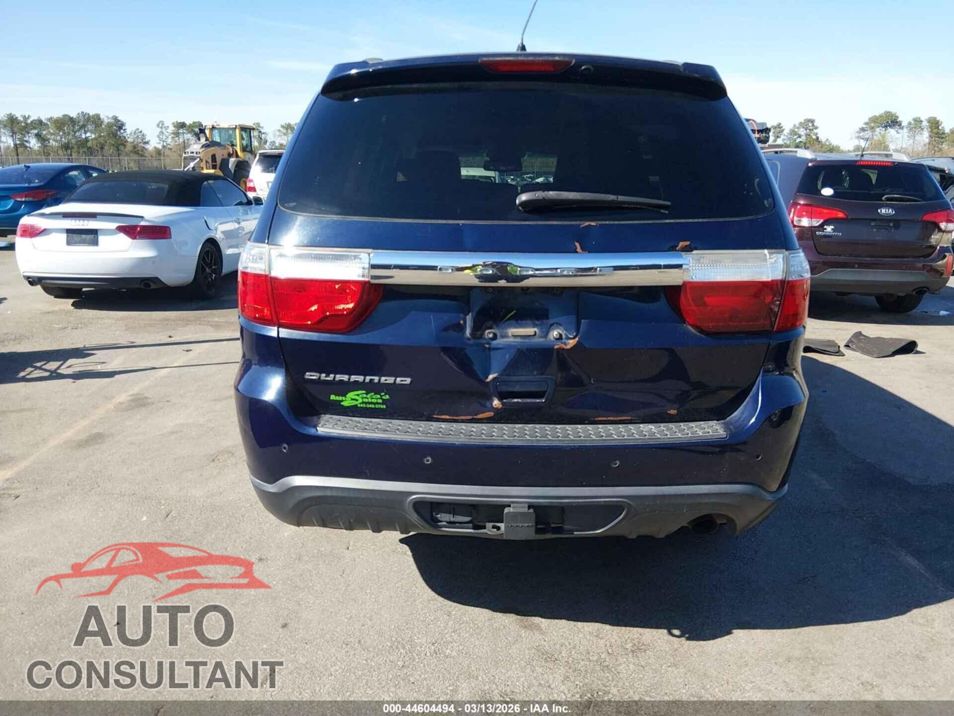DODGE DURANGO 2013 - 1C4RDHAG1DC558921