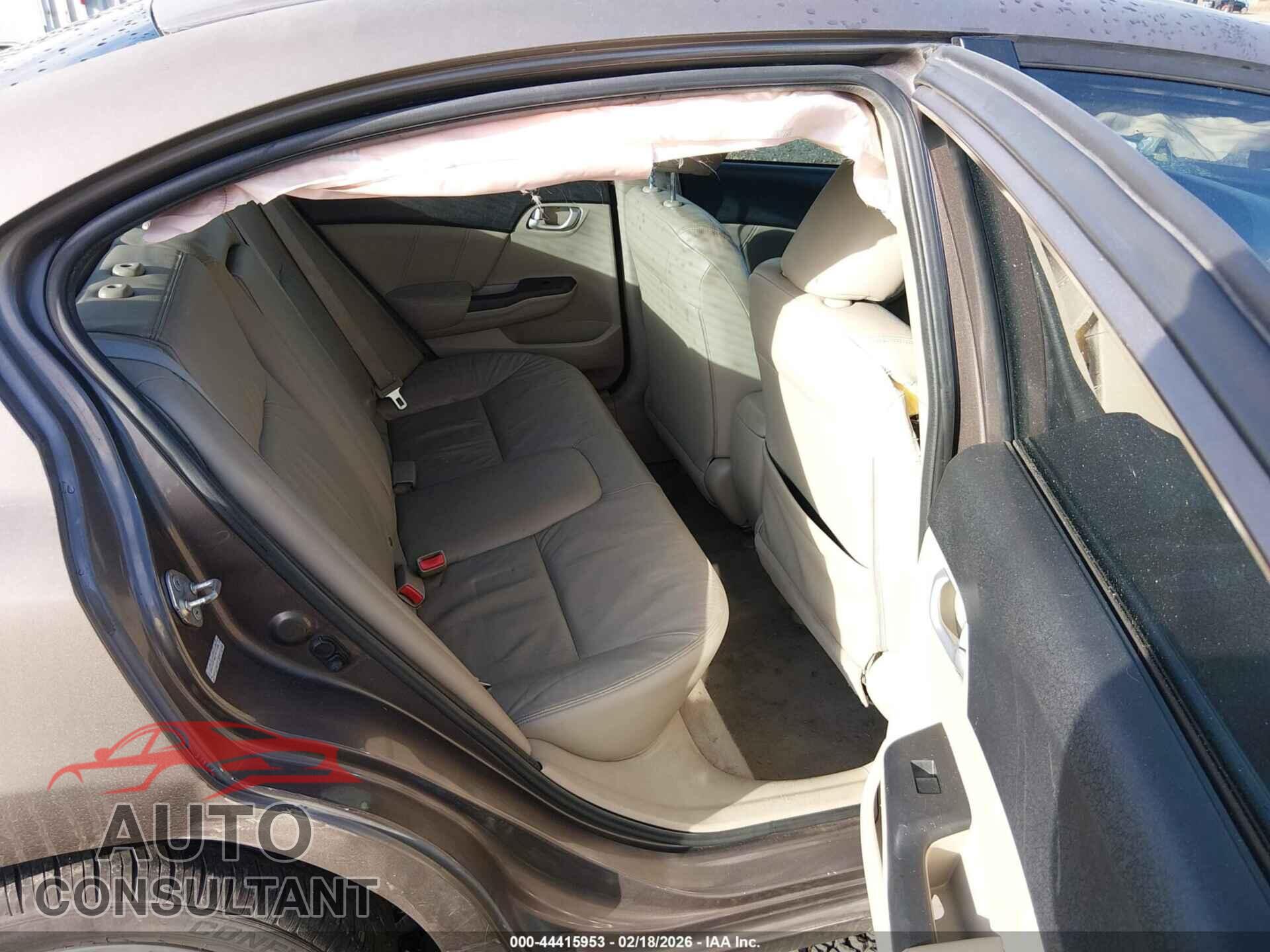 HONDA CIVIC 2012 - 2HGFB2F96CH515558