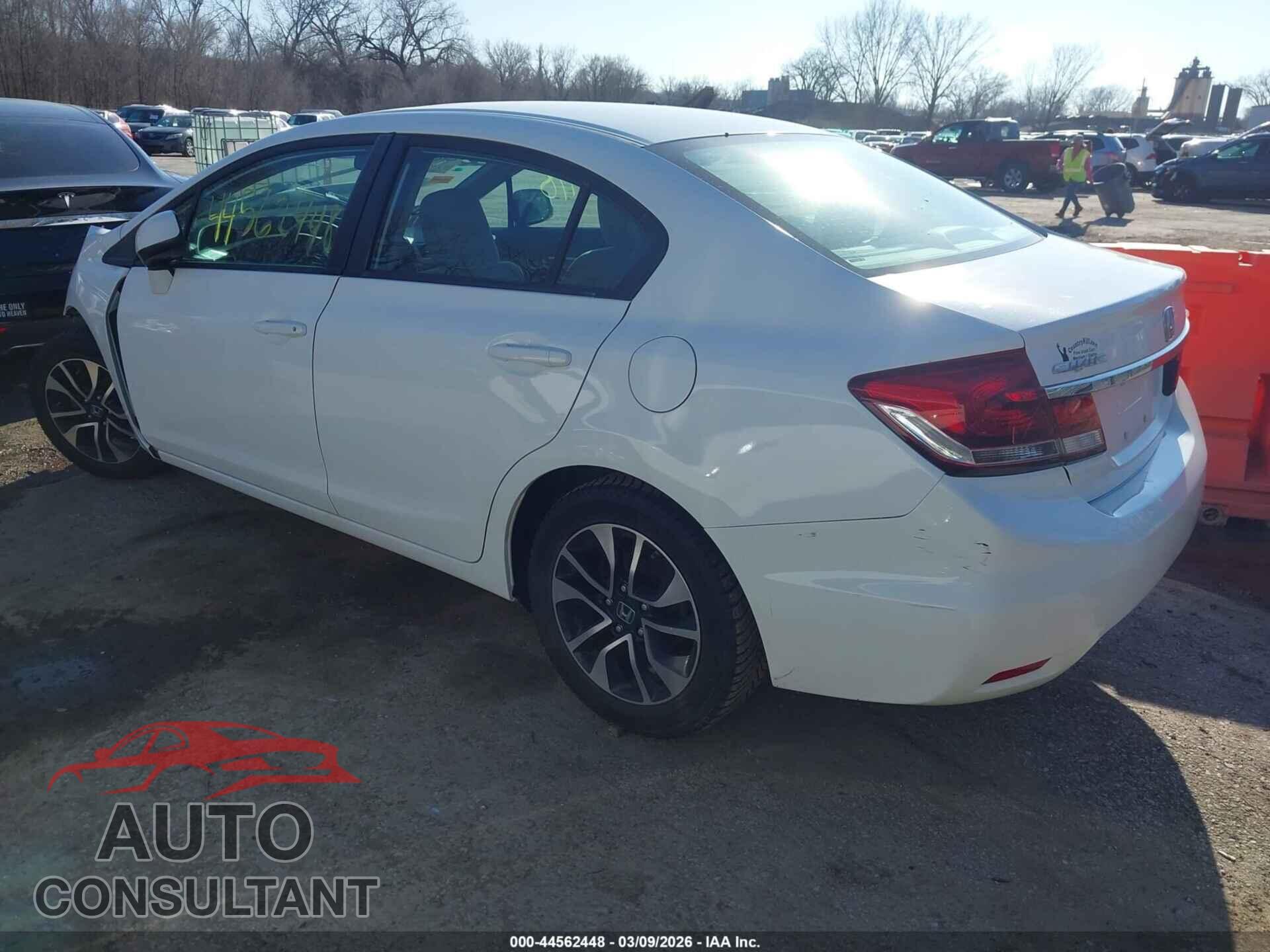 HONDA CIVIC 2013 - 19XFB2F88DE088385