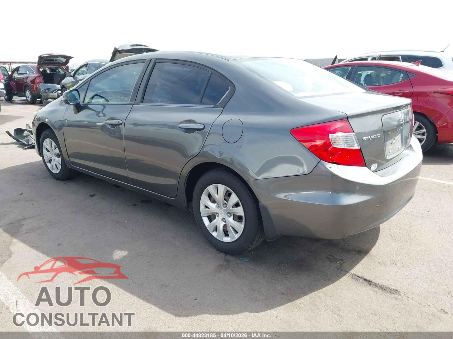 HONDA CIVIC 2012 - 2HGFB2F54CH607734