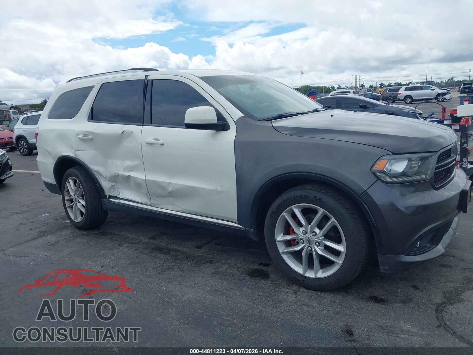DODGE DURANGO 2011 - 1D4RD2GG6BC623718