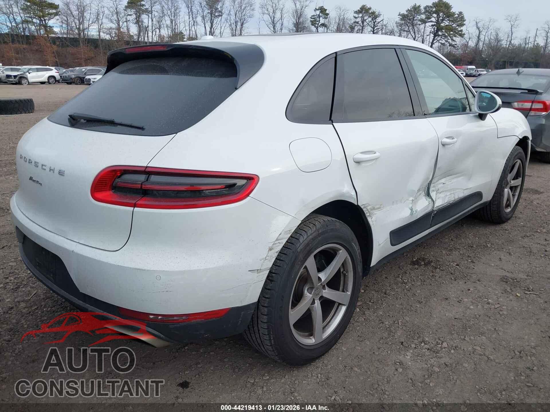 PORSCHE MACAN 2017 - WP1AA2A56HLB83081