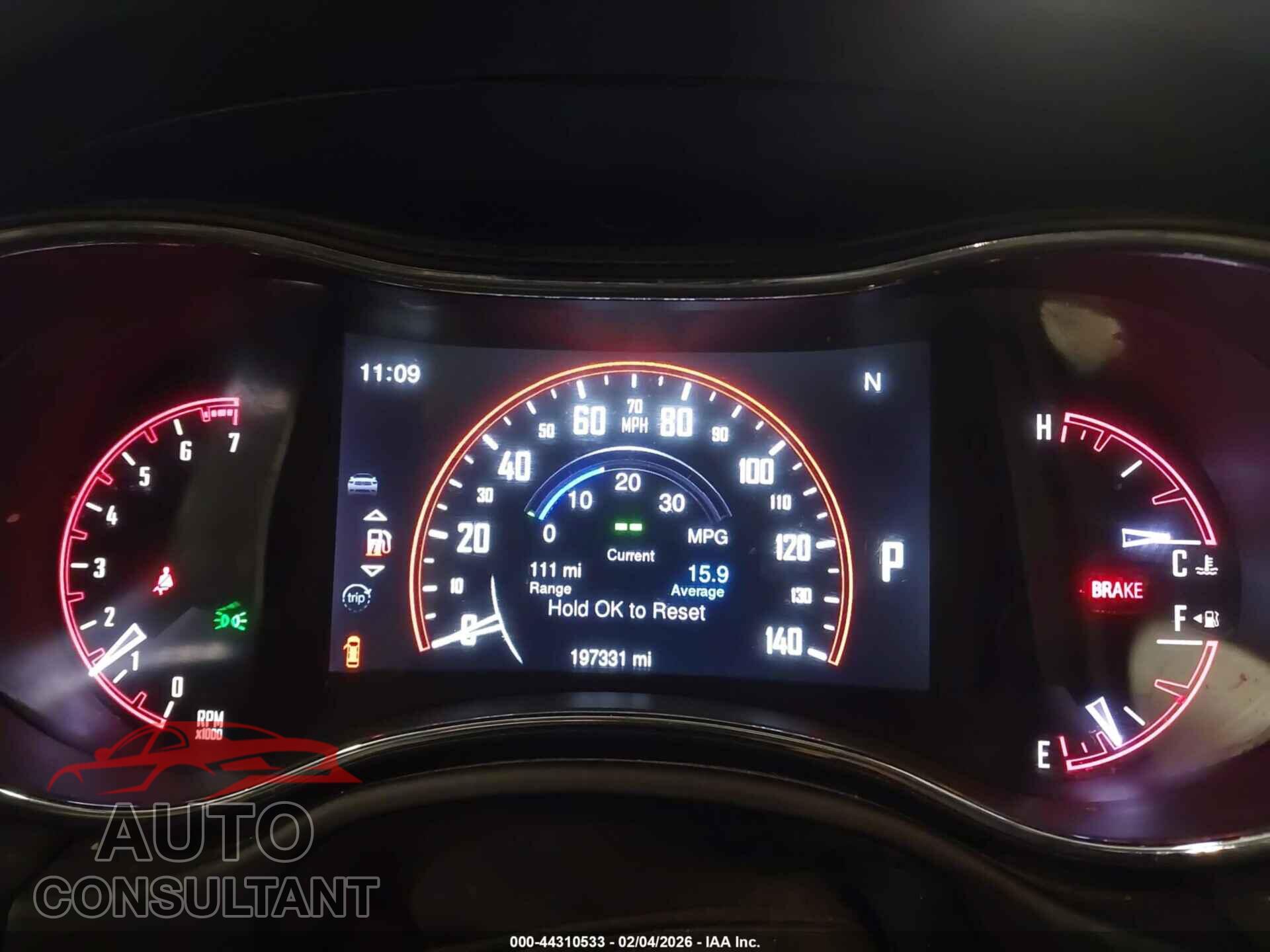 DODGE DURANGO 2015 - 1C4RDJDG7FC837134
