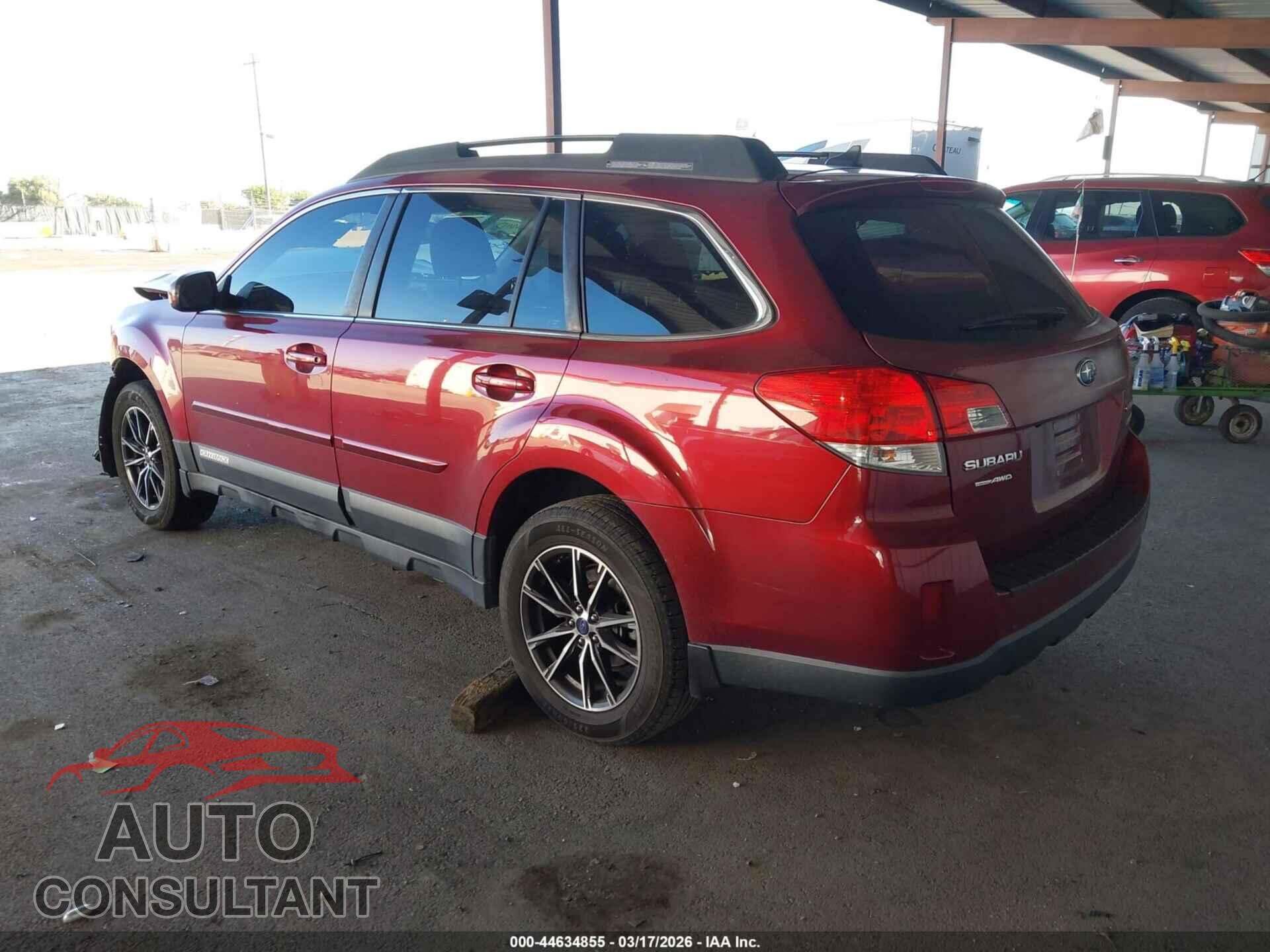 SUBARU OUTBACK 2012 - 4S4BRBKC9C3301141